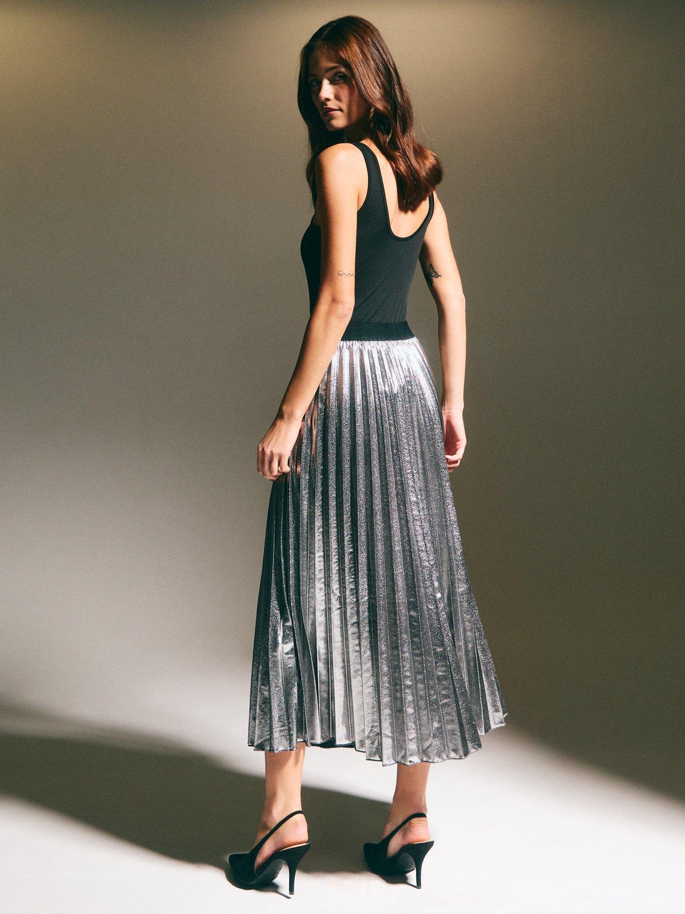 new-look-shimmer-pleated-midi-skirt-silverstillFront