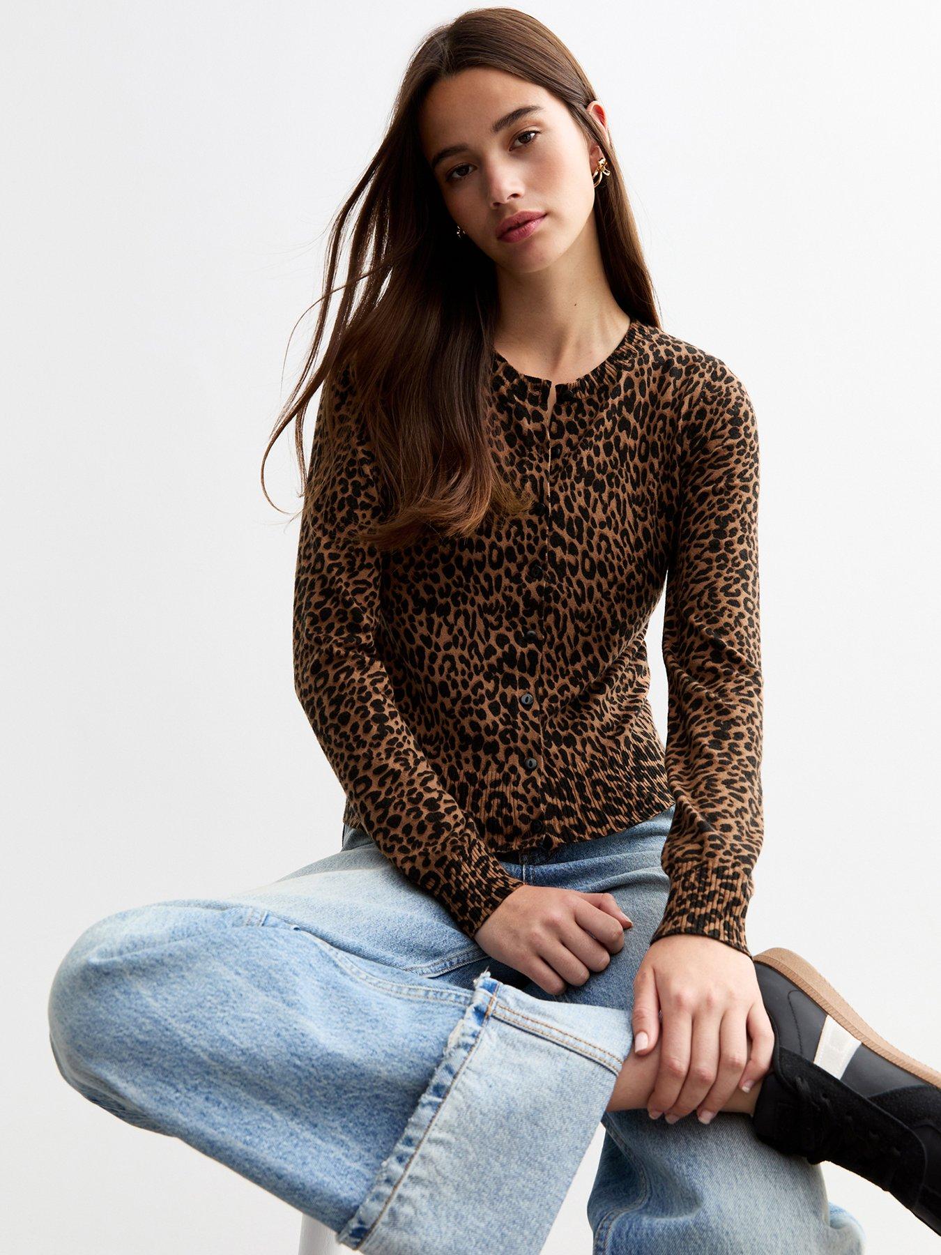 new-look-leopard-fine-knit-cardigan-brown