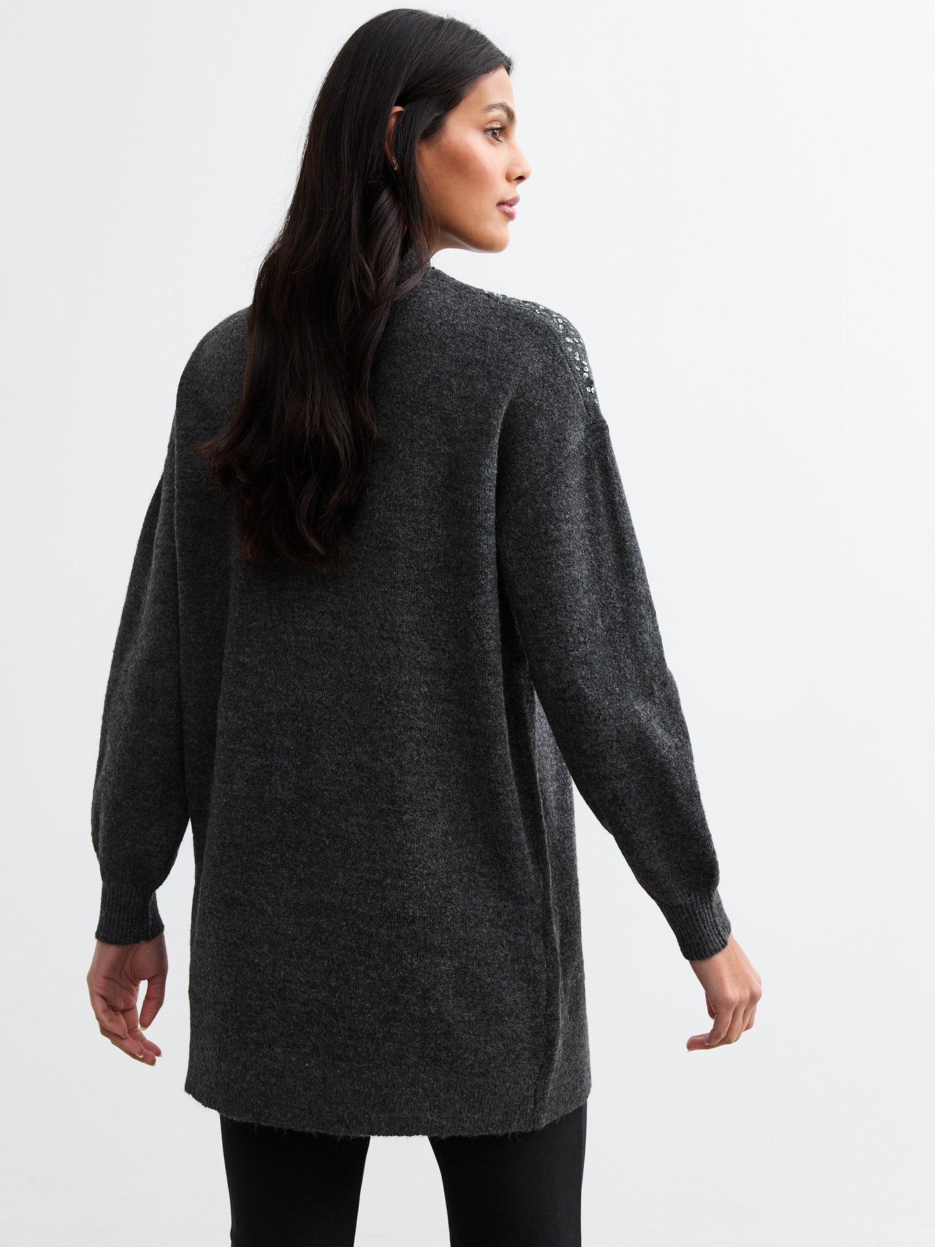 new-look-dark-grey-sequinned-knit-tunic-jumperstillFront