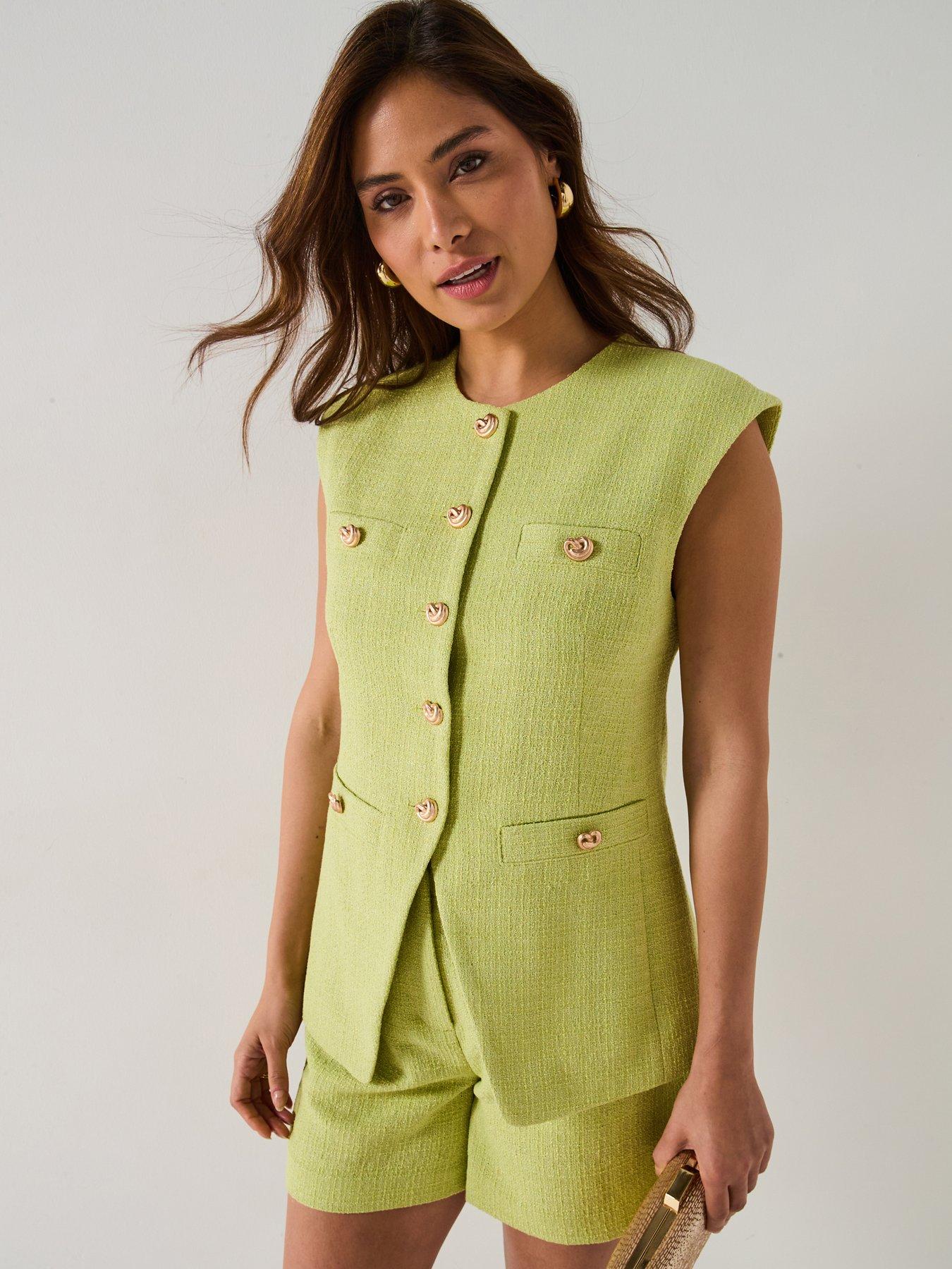 v-by-very-boucle-button-through-waistcoat-green