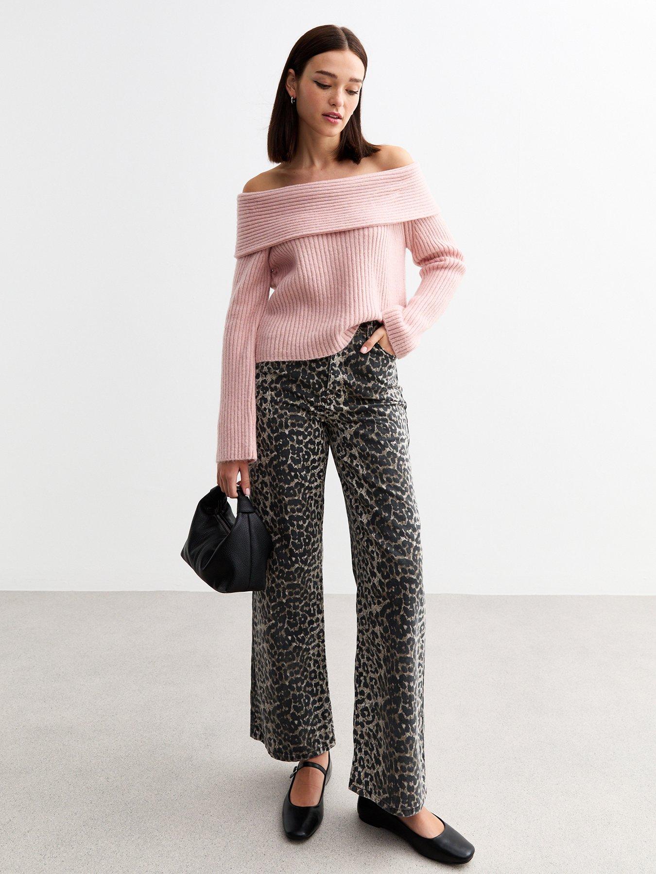 new-look-ribbed-knit-bardot-jumper-pinkback