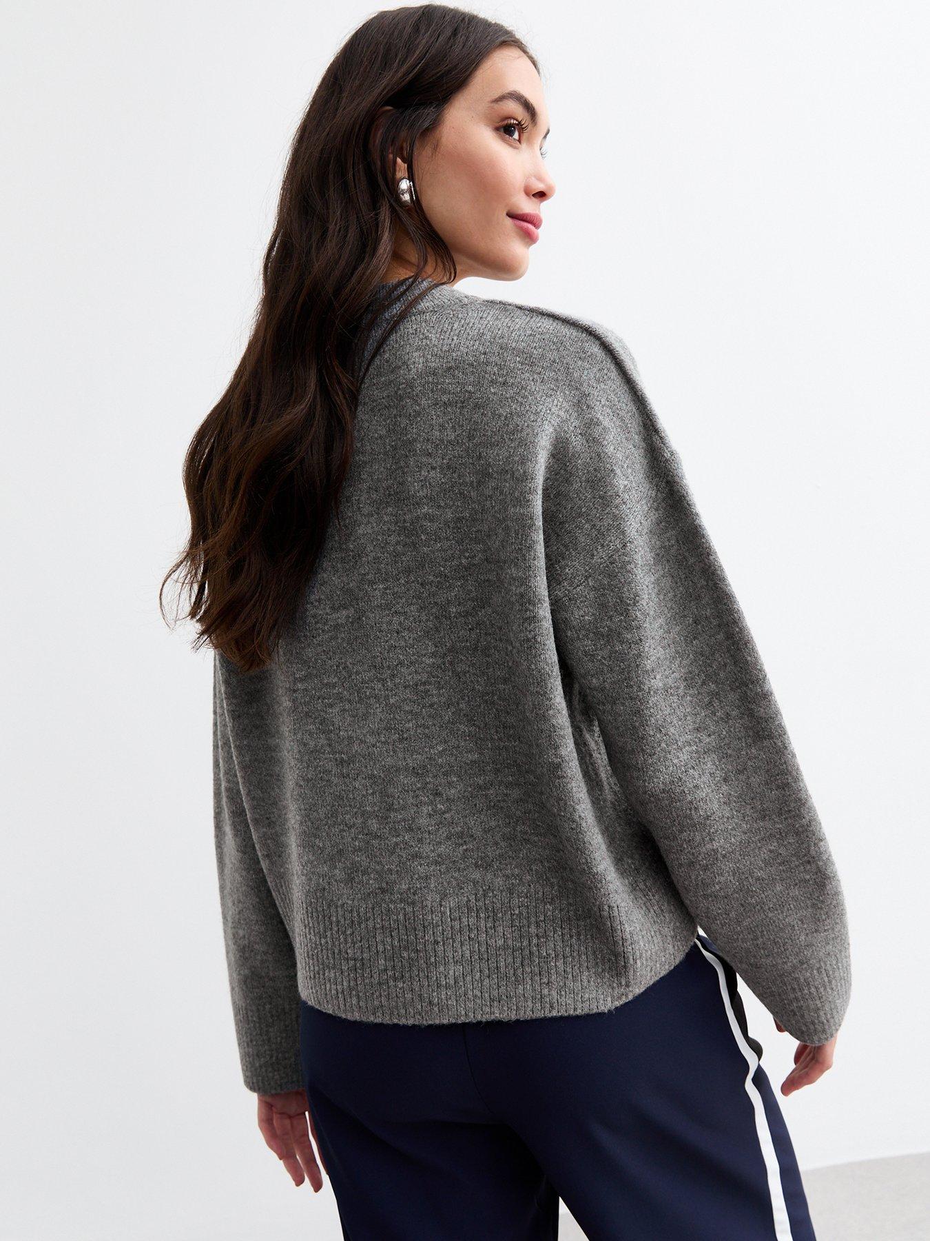 new-look-high-v-neck-jumper-greystillFront