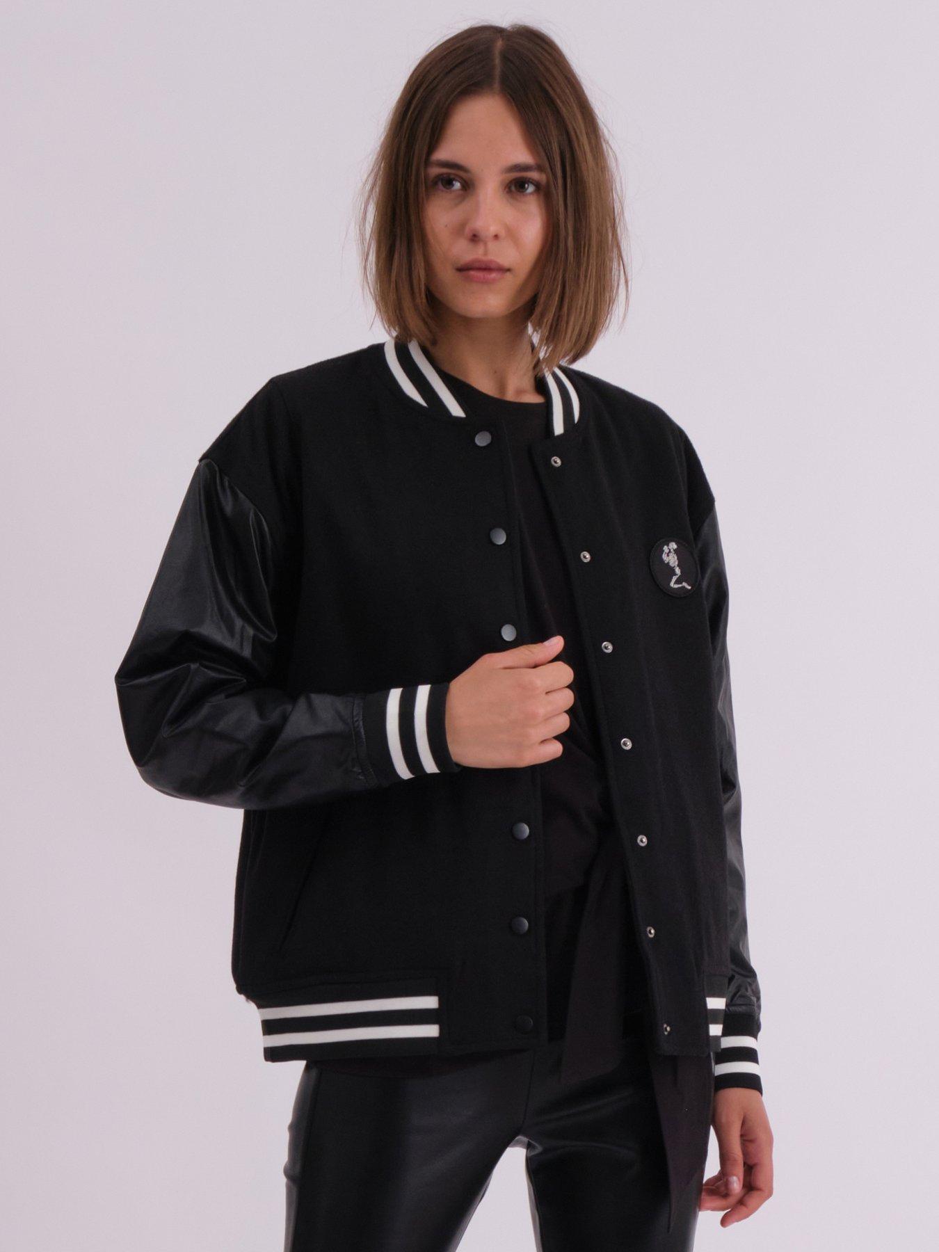 religion-oversized-varsity-bomber-jacket-black