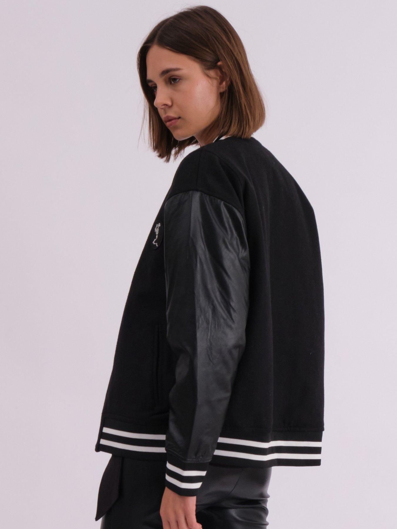 religion-oversized-varsity-bomber-jacket-blackstillFront