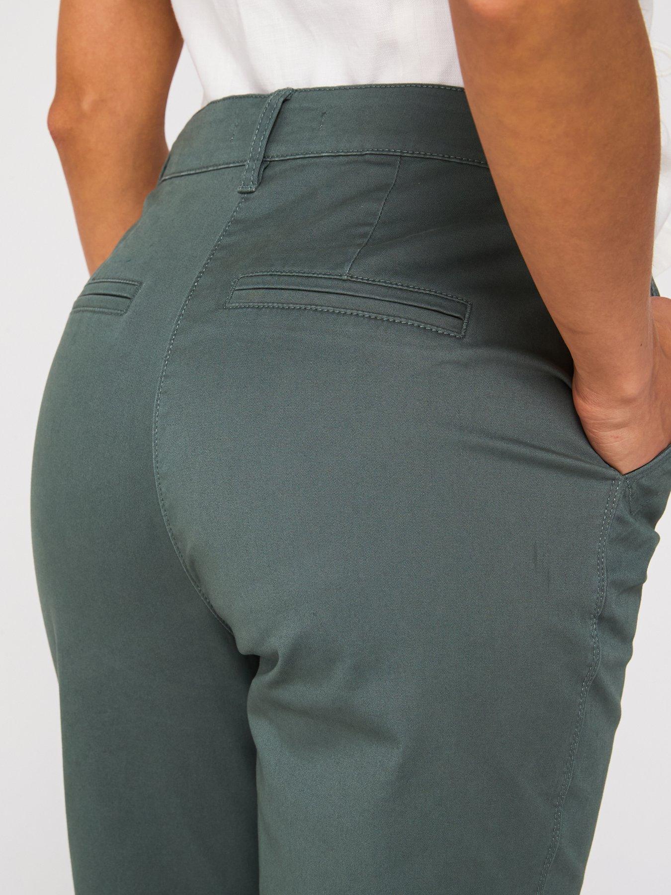 Image 4 of 6 of Everyday Girlfriend Chino Trousers - Khaki