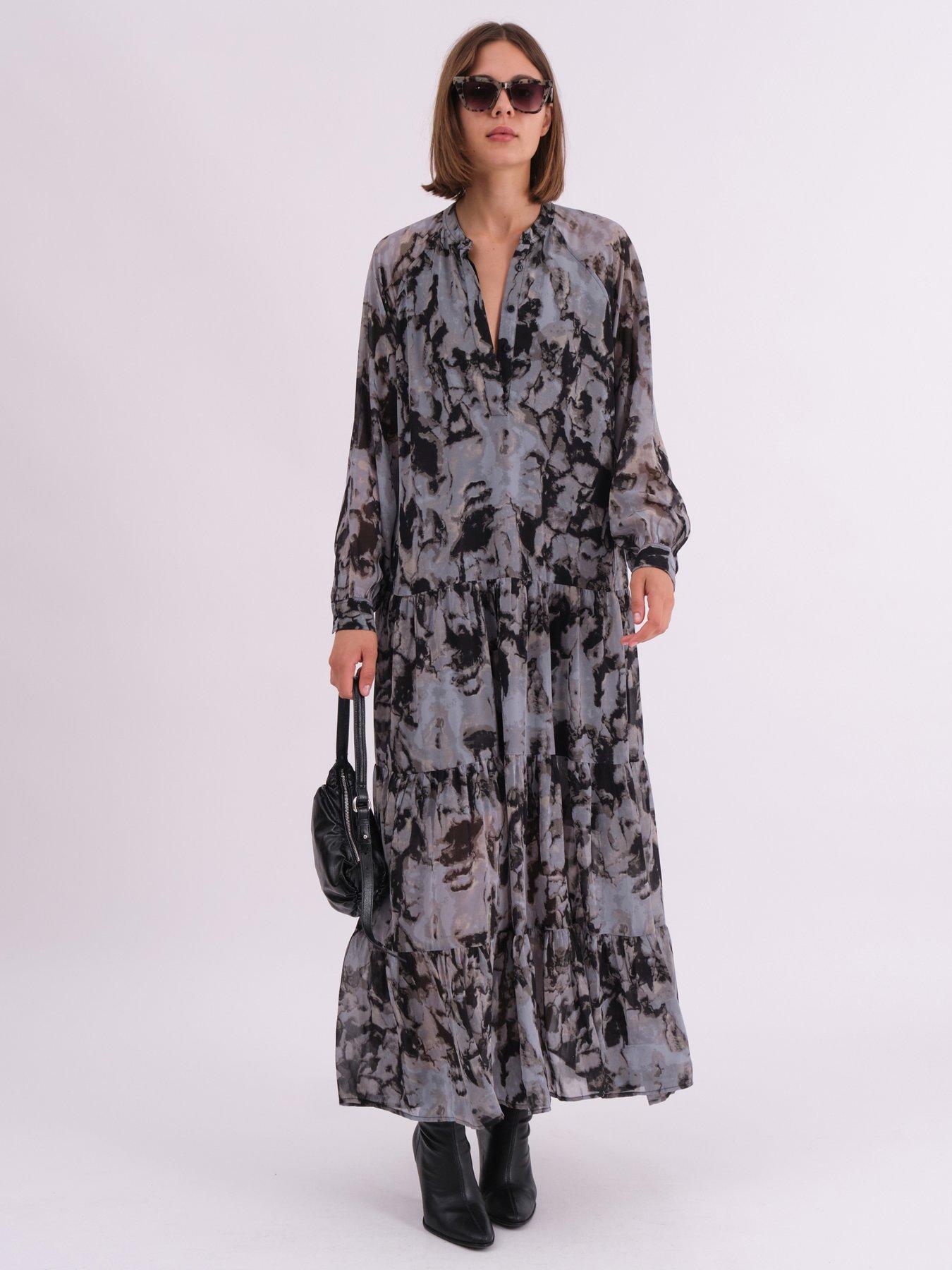 religion-abstract-boho-tiered-shirt-dress-greyfront