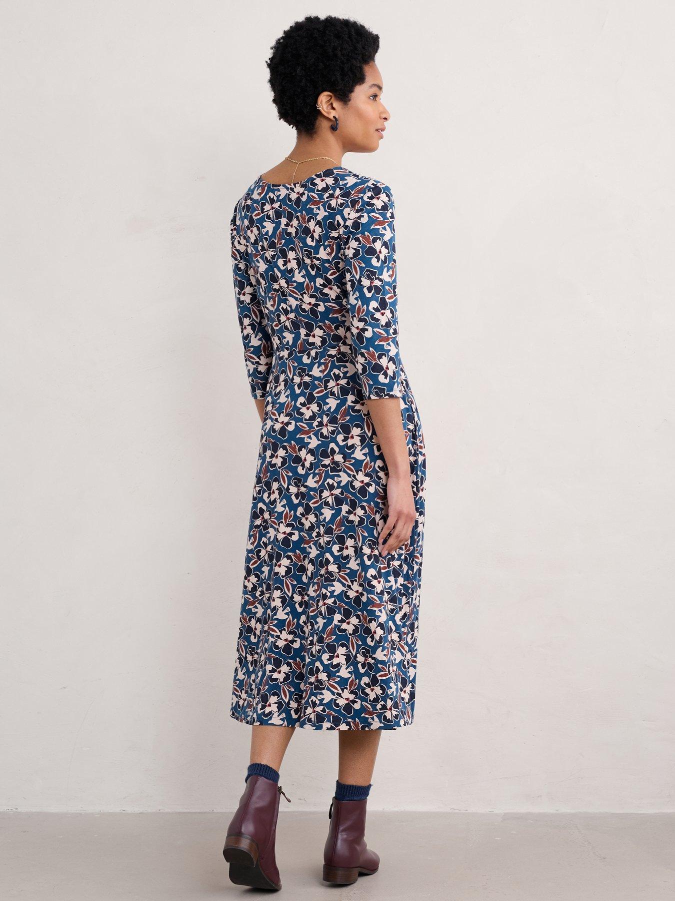 seasalt-cornwall-helena-dress-bird-flower-galley-dress-multistillFront