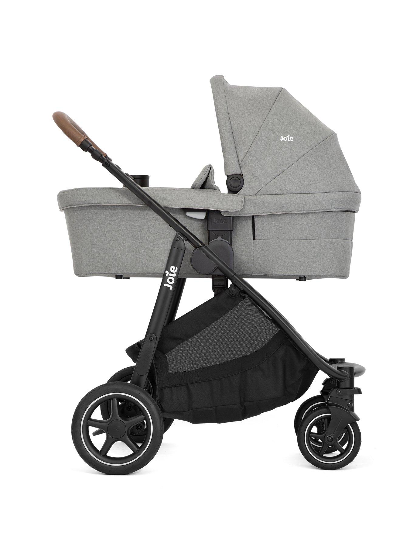 Image 7 of 7 of Joie Versatrax On the Go Encore&nbsp;Travel System Bundle - Pebble