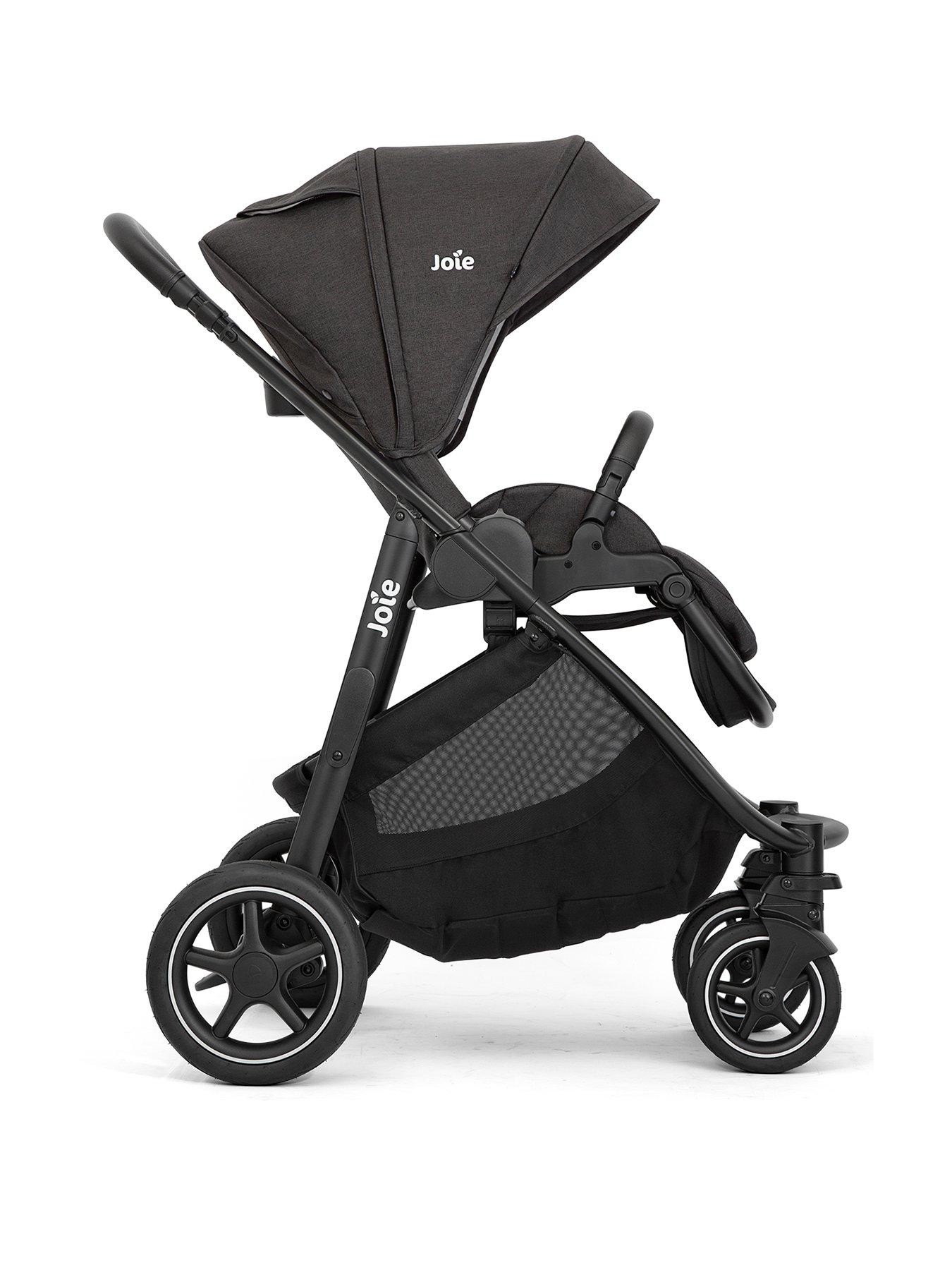 Image 3 of 7 of Joie Versatrax On the Go Encore&nbsp;Travel System Bundle - Shale