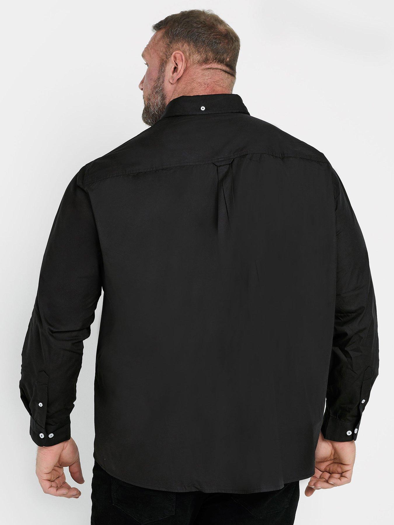 Image 2 of 4 of BadRhino 2 Pack Long Sleeve Poplin Shirt - Black