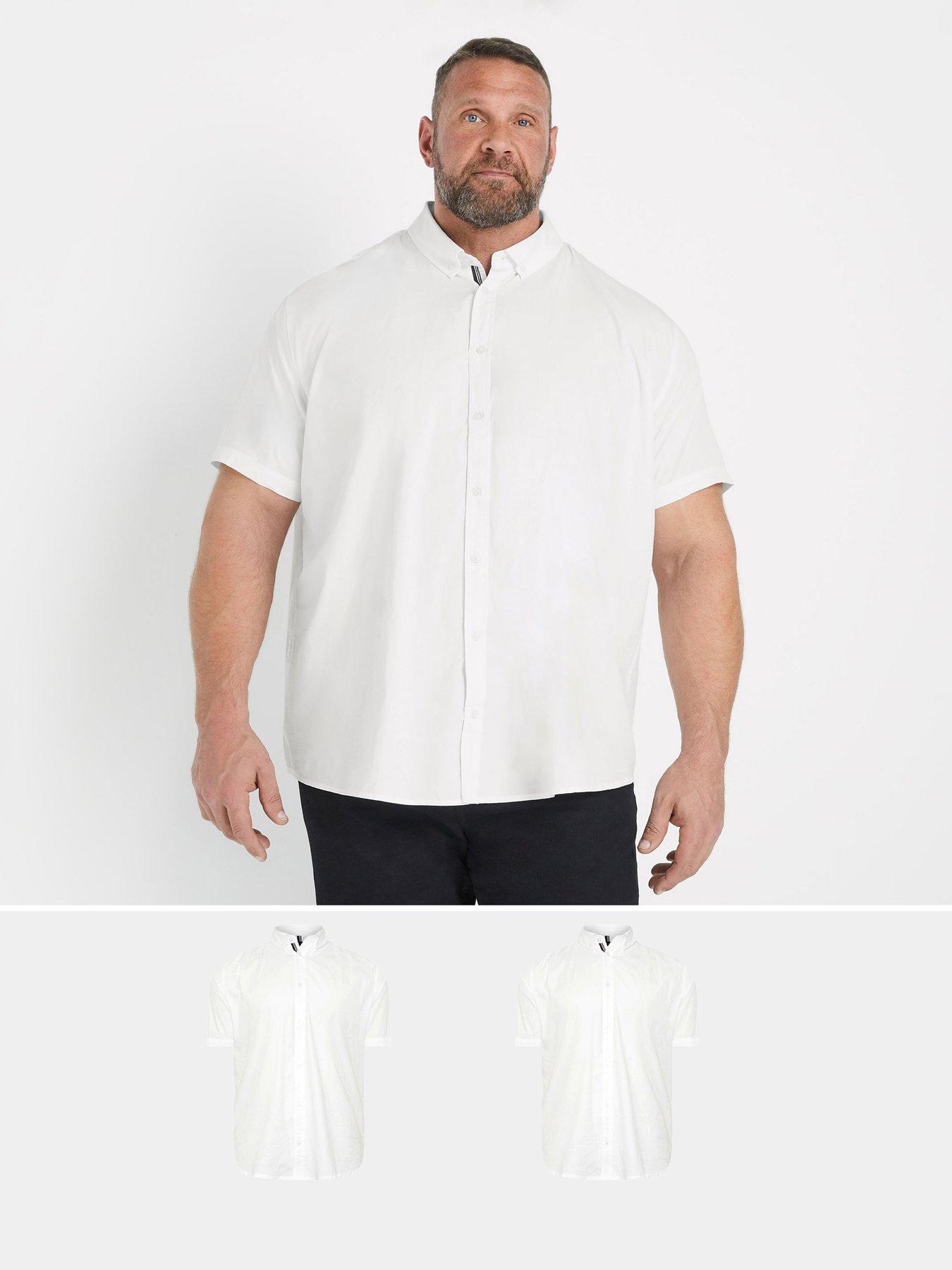 Image 1 of 4 of BadRhino Badrhino 2 Pack Short Sleeve Poplin Shirt