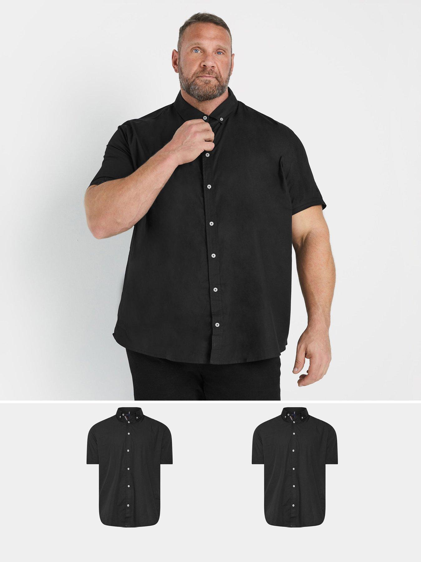 badrhino-2-pack-short-sleeve-poplin-shirt