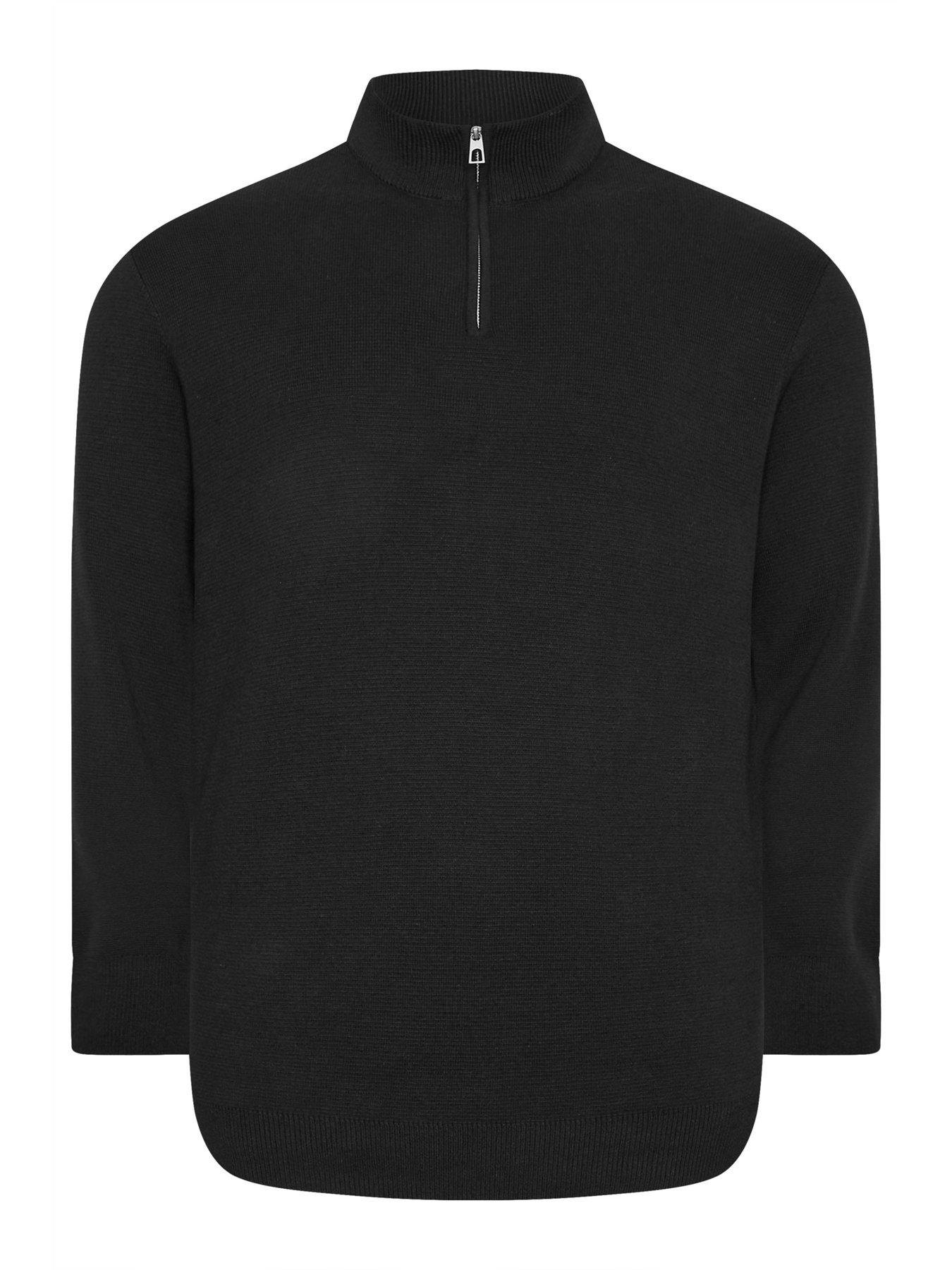 badrhino-badrhino-quarter-zip-knitted-jumperback