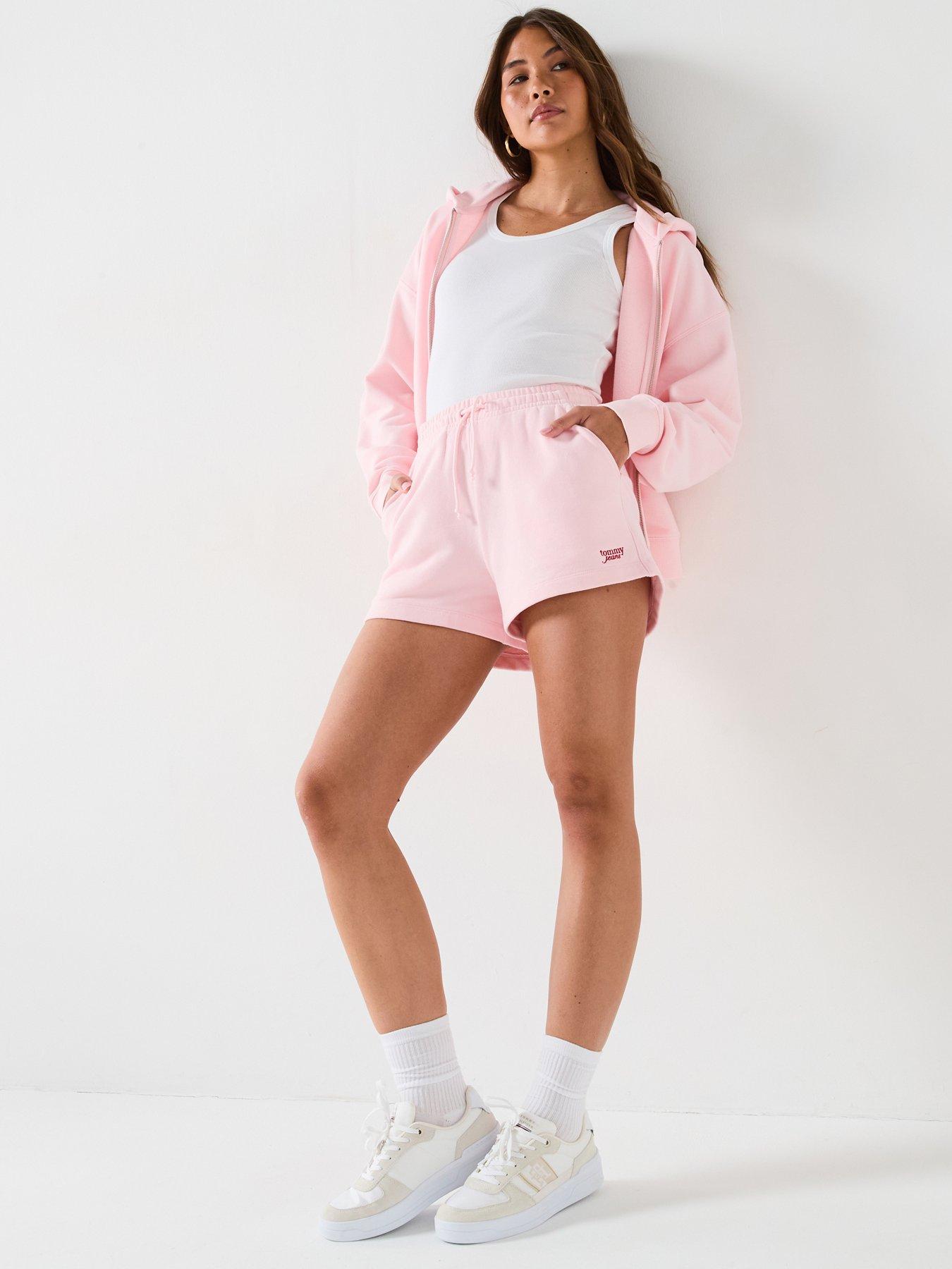 tommy-jeans-script-logo-shorts-pinkback