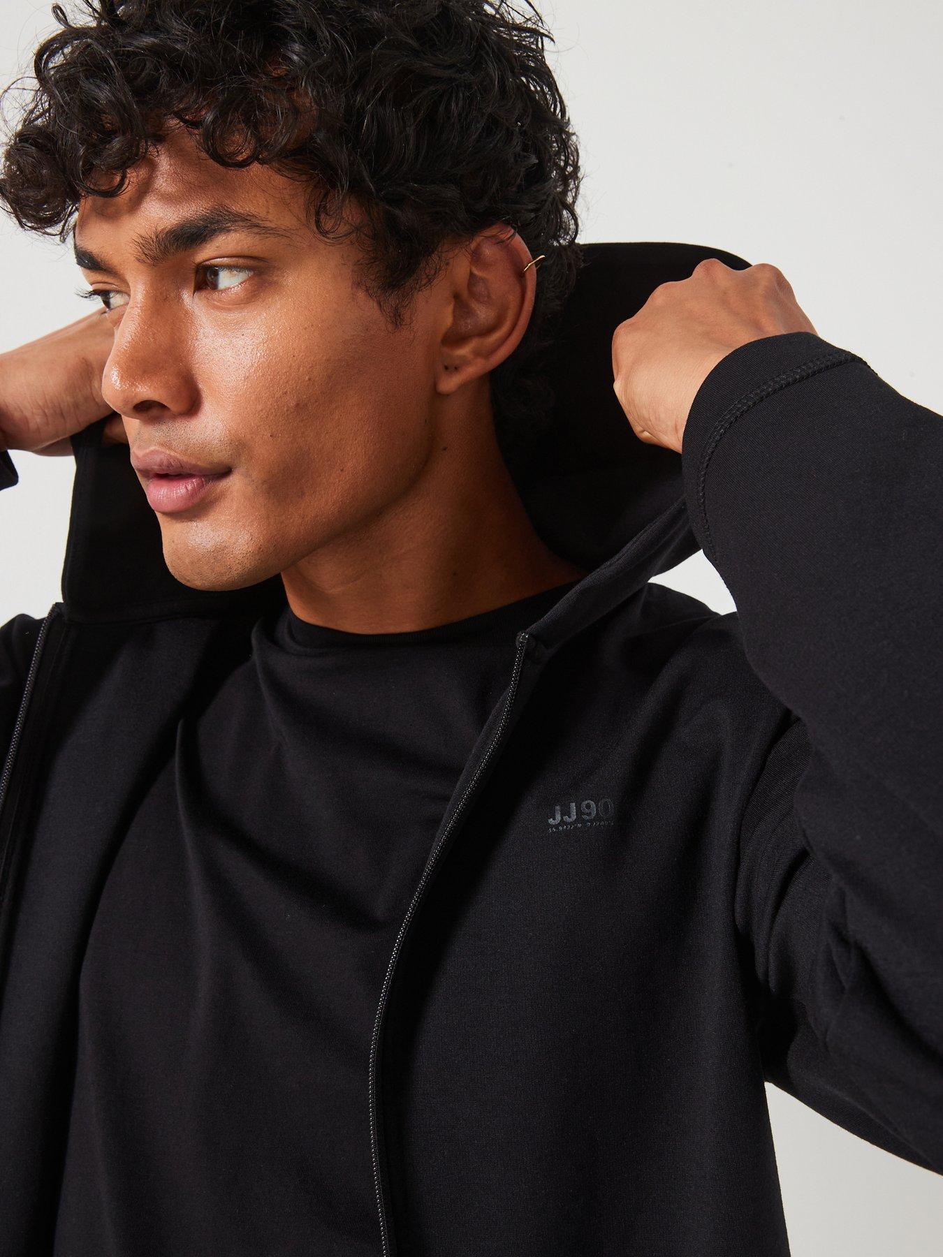 jack-jones-cloud-zip-through-hoodie-blackdetail