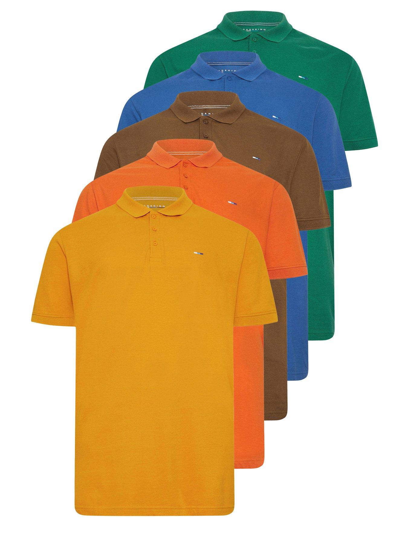 badrhino-badrhino-5-pack-plain-polo-shirtback