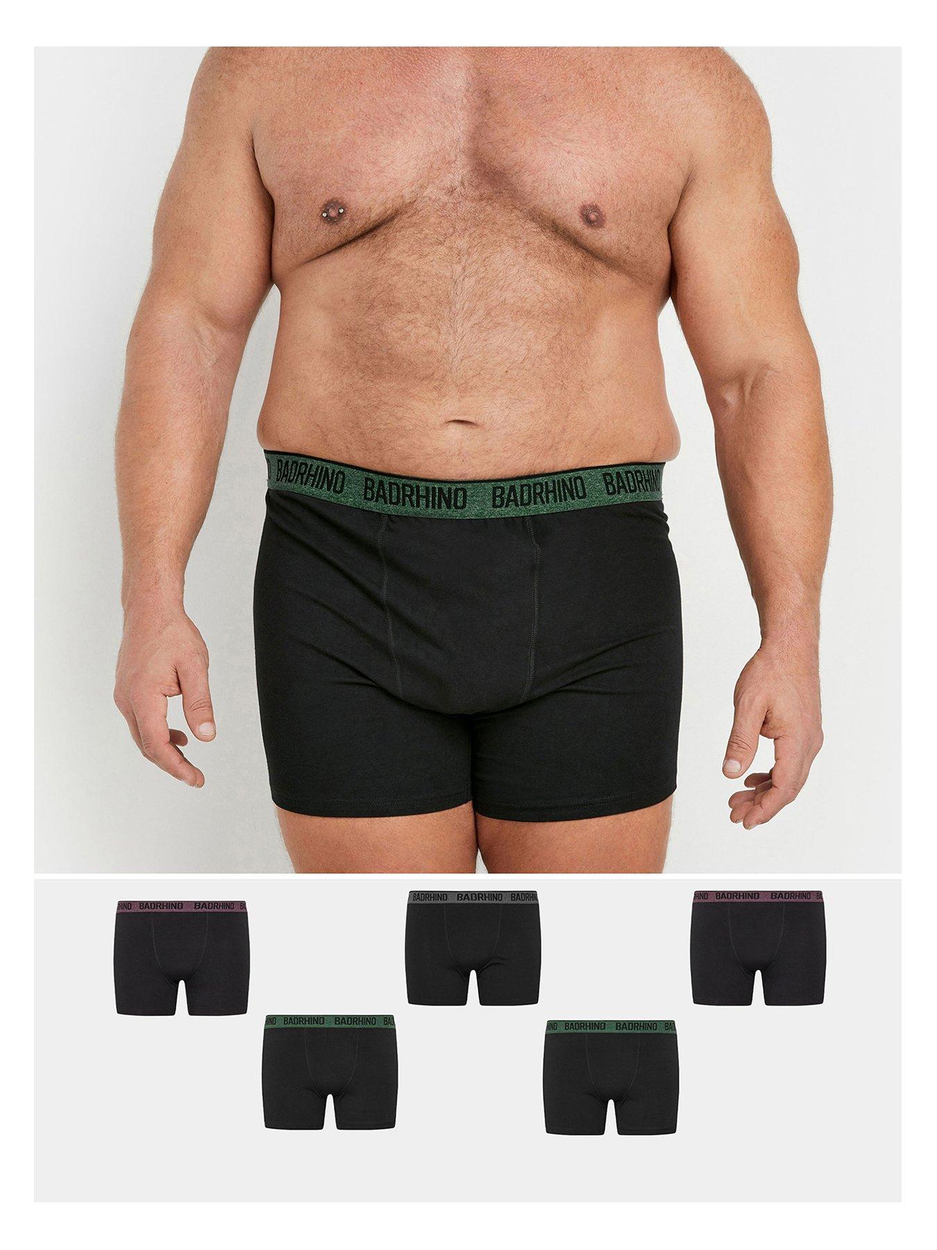 badrhino-5-pack-boxers-blackfront