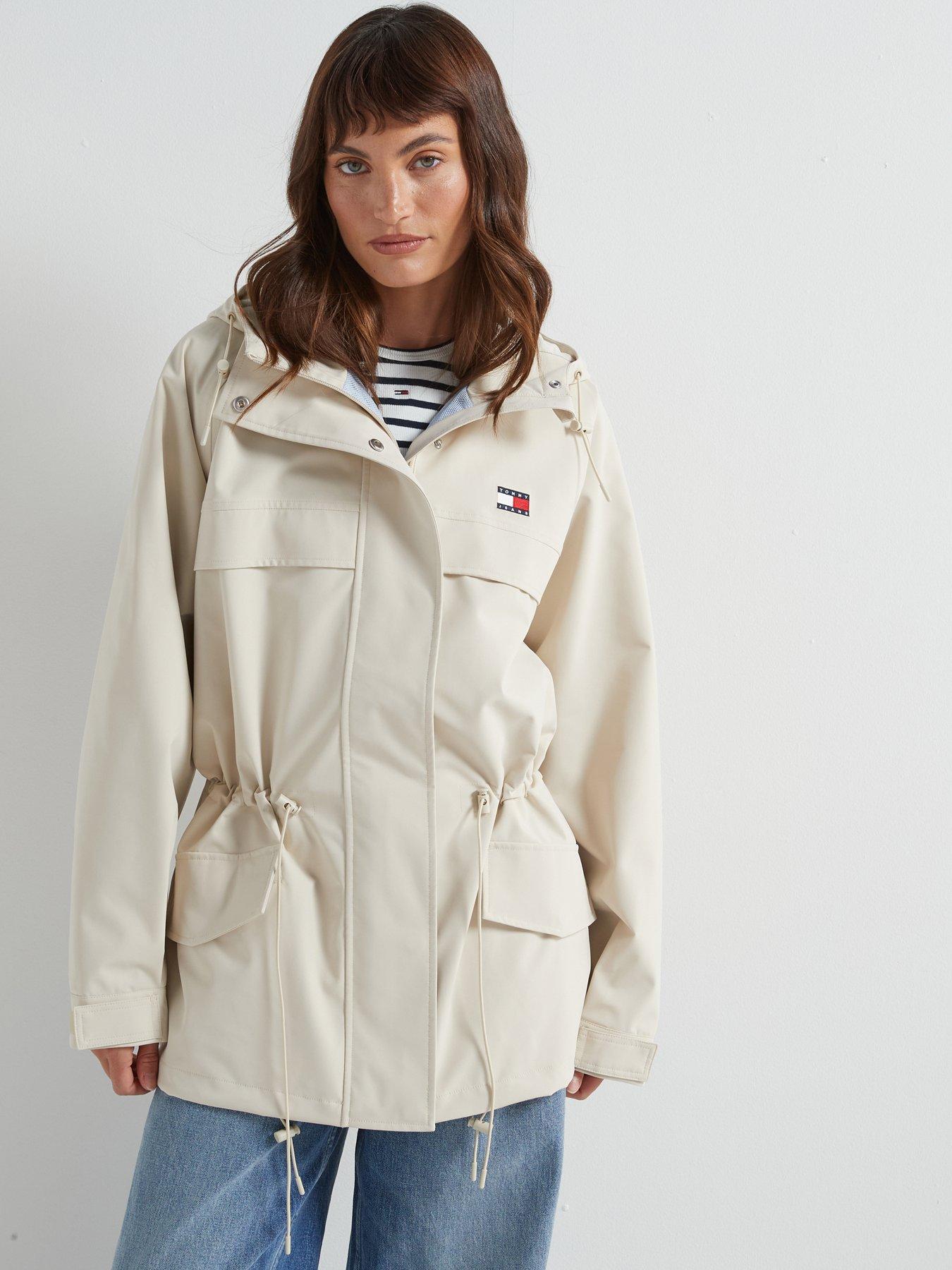 undefined Logo Technical Jacket - Beige