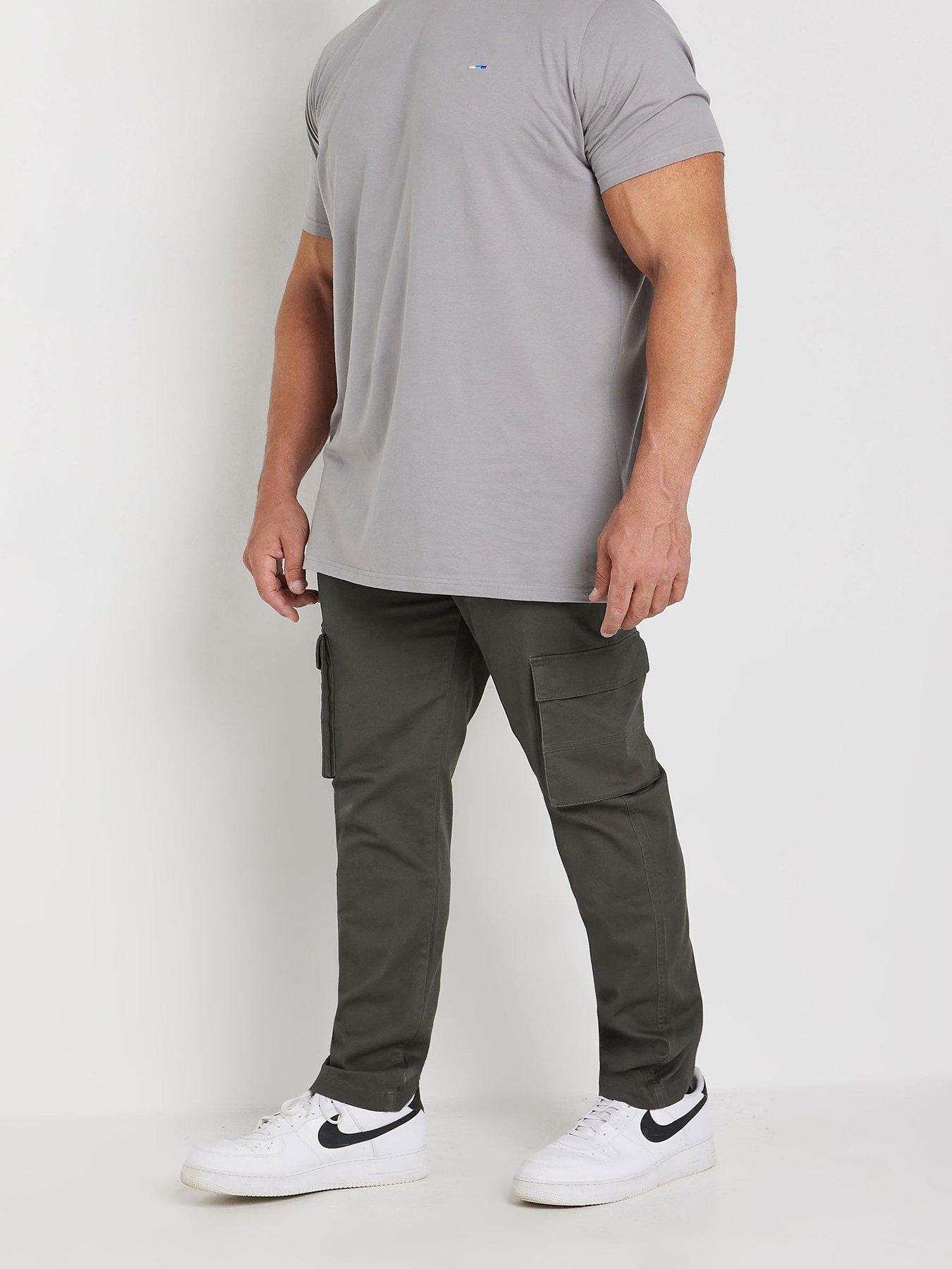 Image 1 of 2 of BadRhino Cargo Trousers 32" - Grey