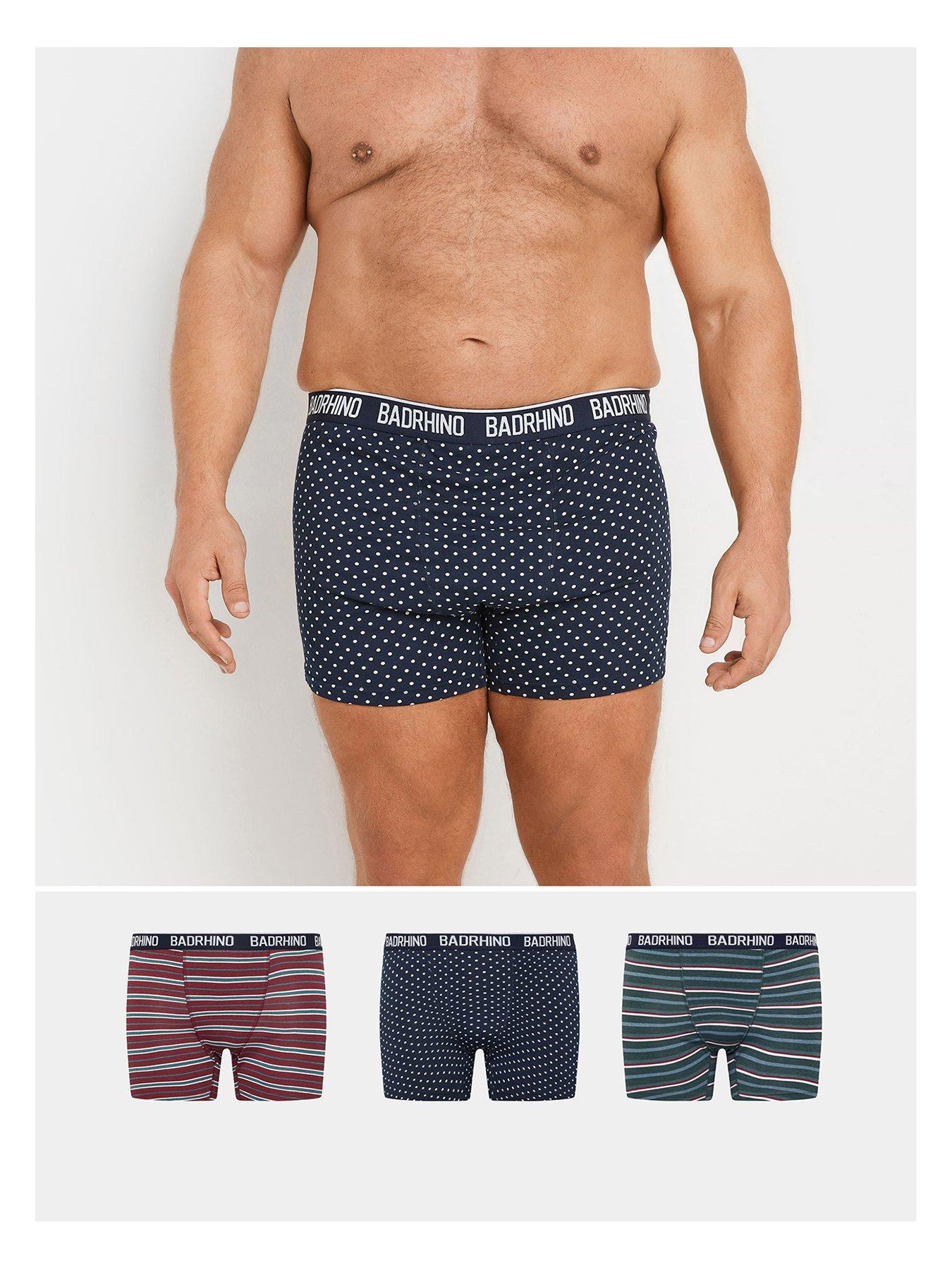 undefined 3 Pack Printed Boxers - Multi