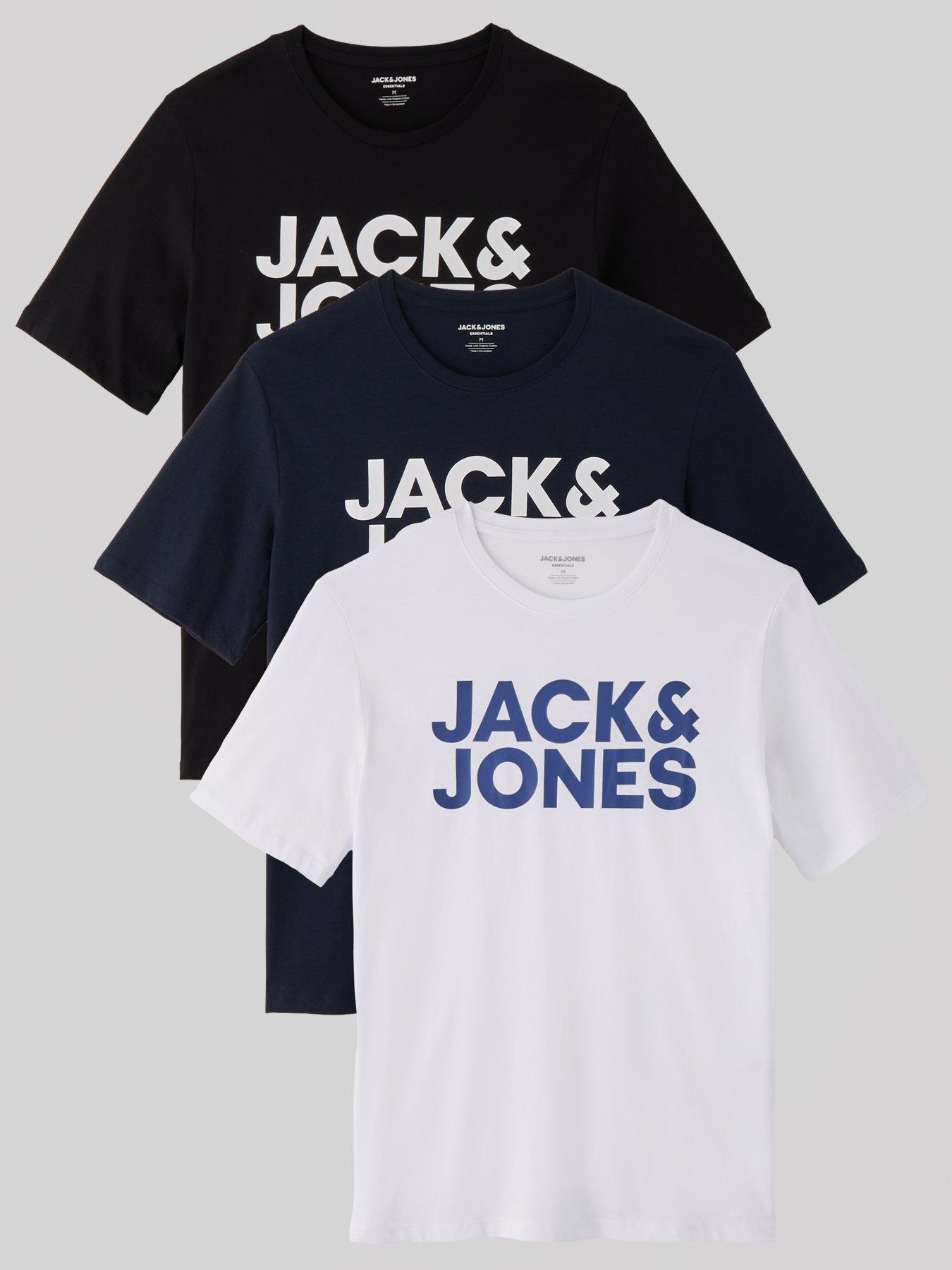 jack-jones-ecorp-logo-3-pack-short-sleeve-t-shirt-multi