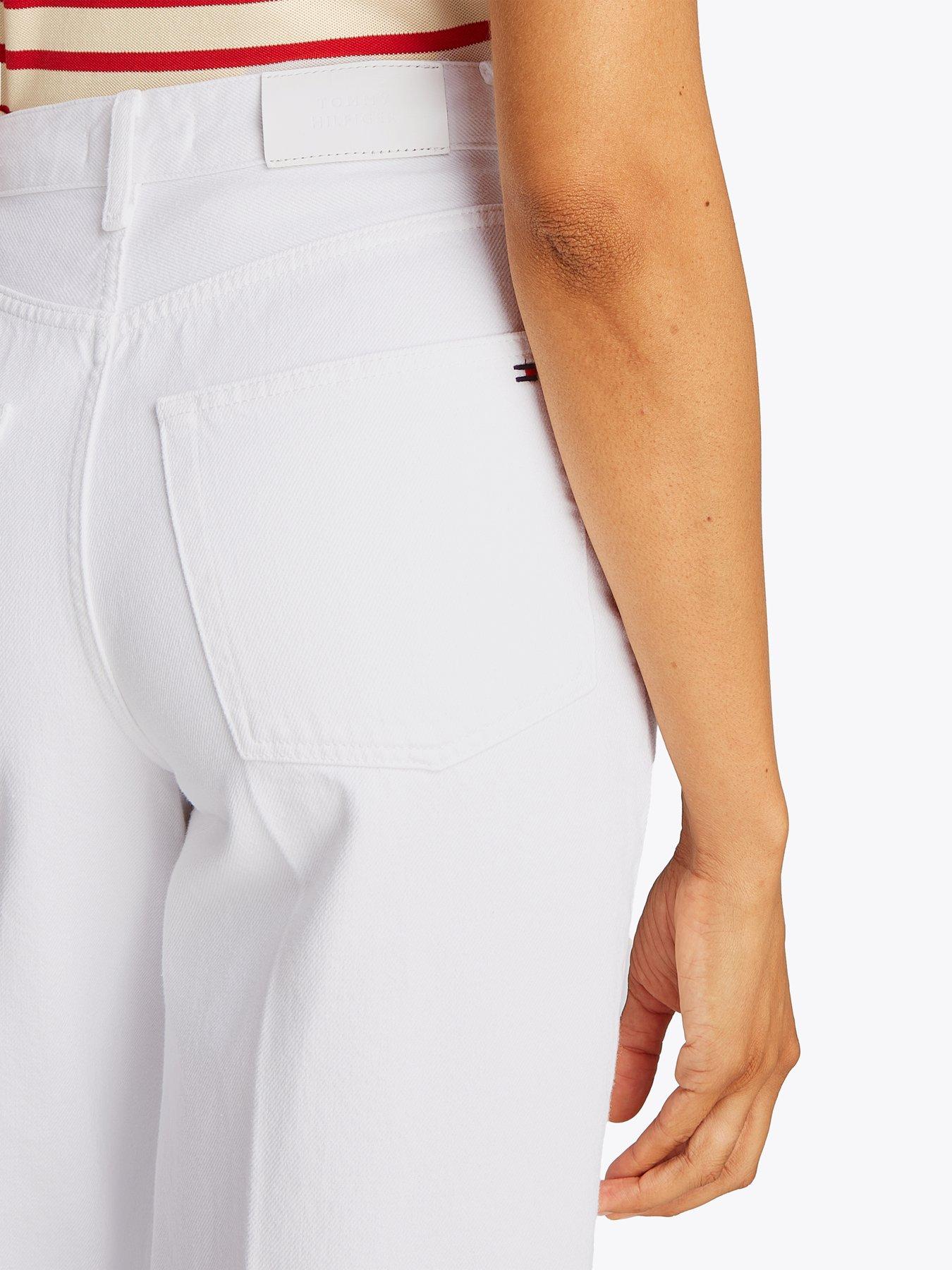 tommy-hilfiger-high-rise-wide-leg-jeans-whiteoutfit