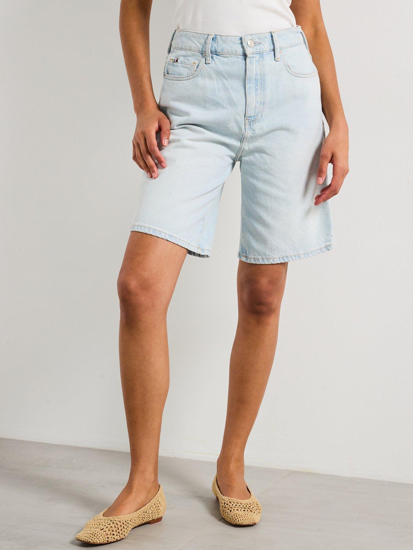 tommy-hilfiger-denim-shorts-blue