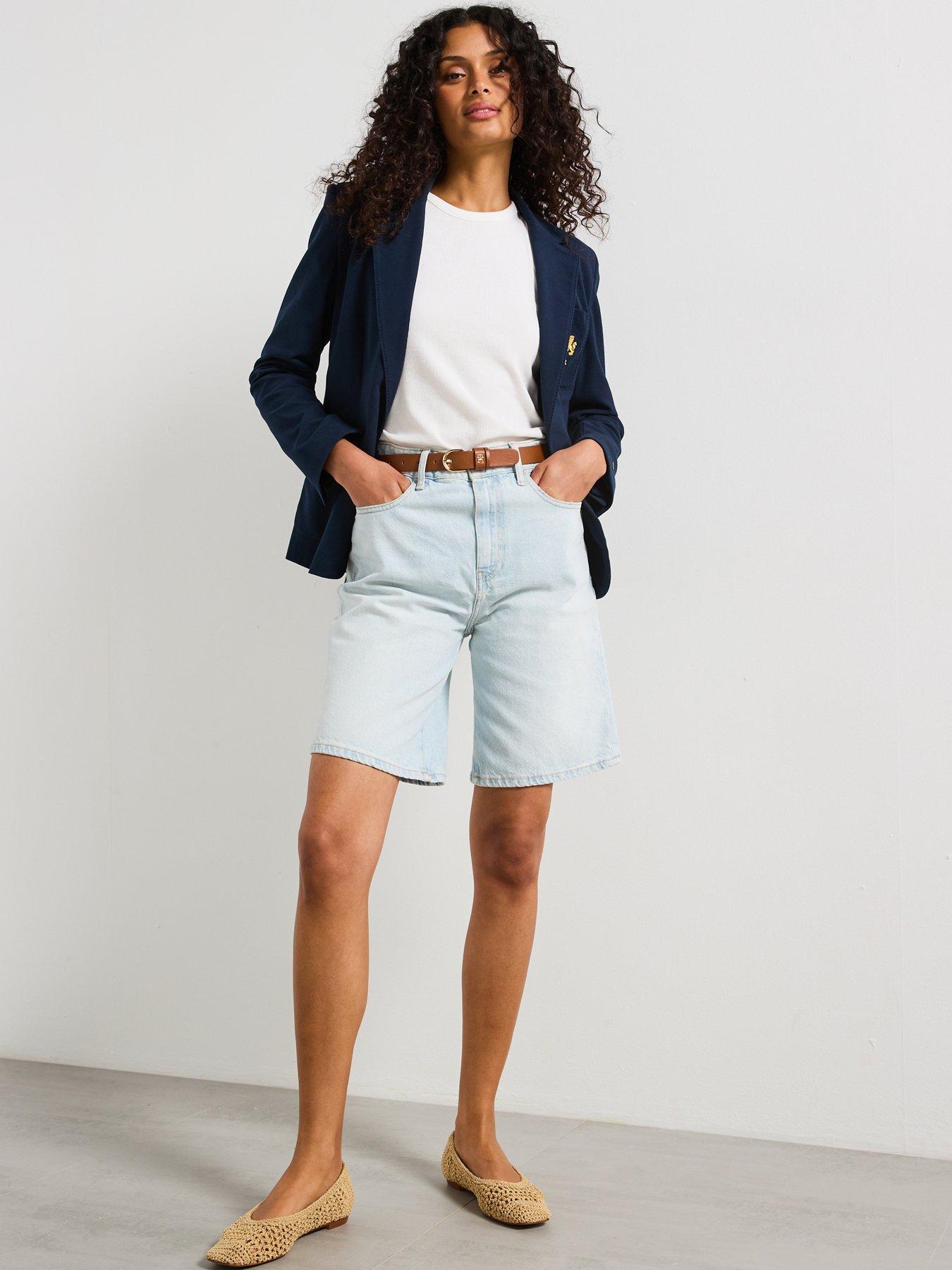 Image 6 of 6 of Tommy Hilfiger Denim Shorts - Blue