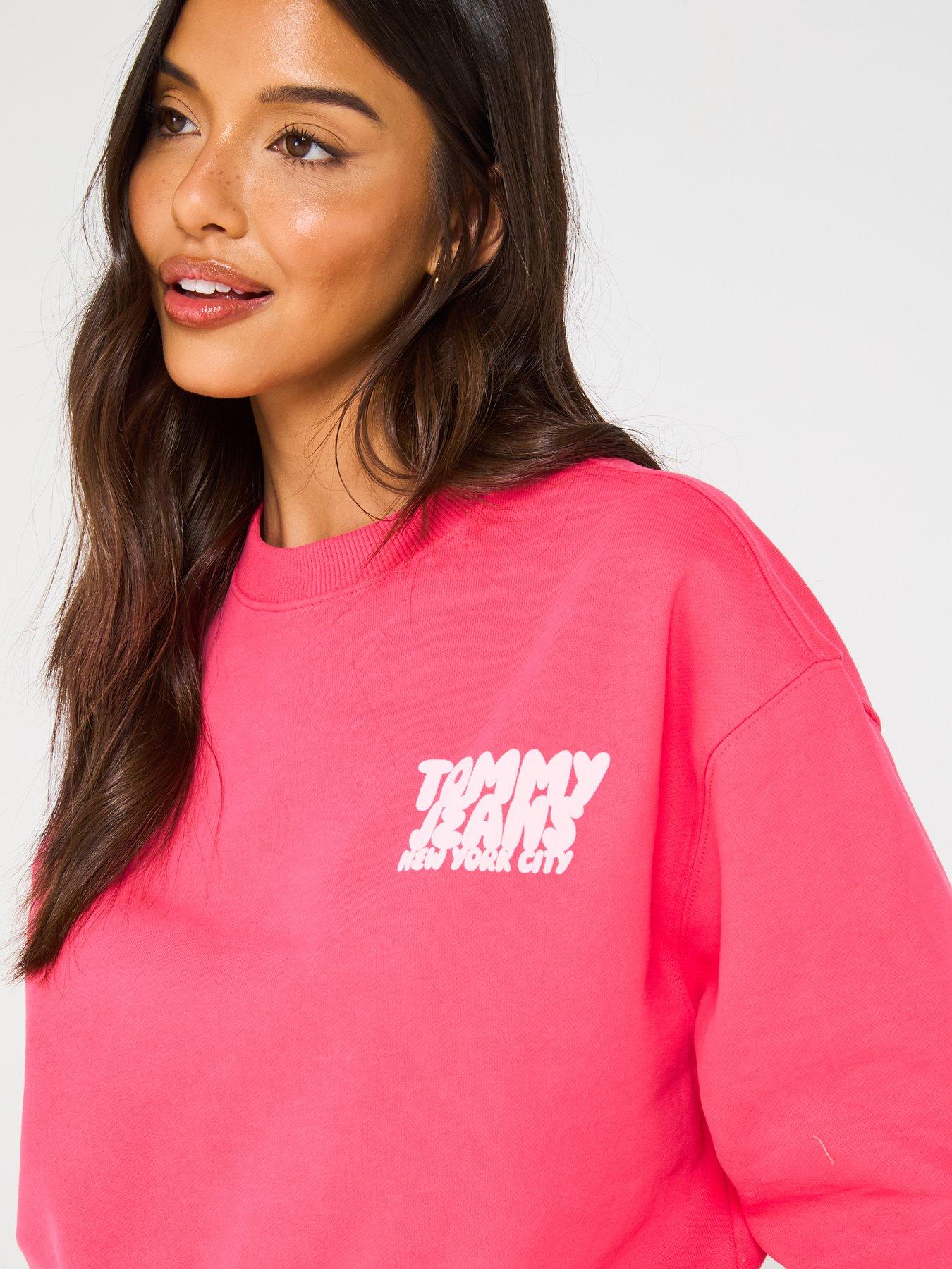 tommy-jeans-bubble-logo-sweatshirt-pinkdetail