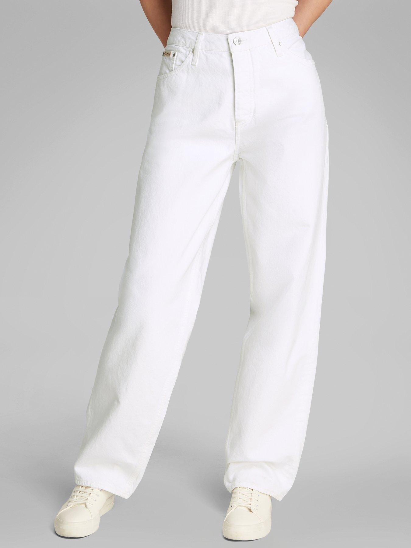 Calvin Klein Jeans 90S Loose Straight Jean - White