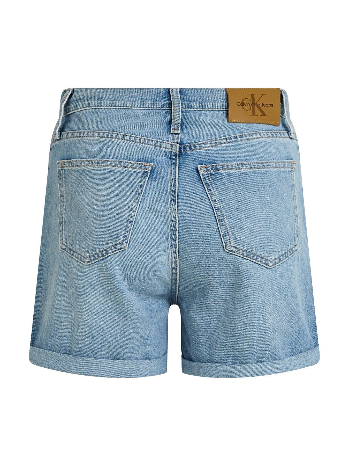 calvin-klein-jeans-mid-rise-mom-short-bluedetail