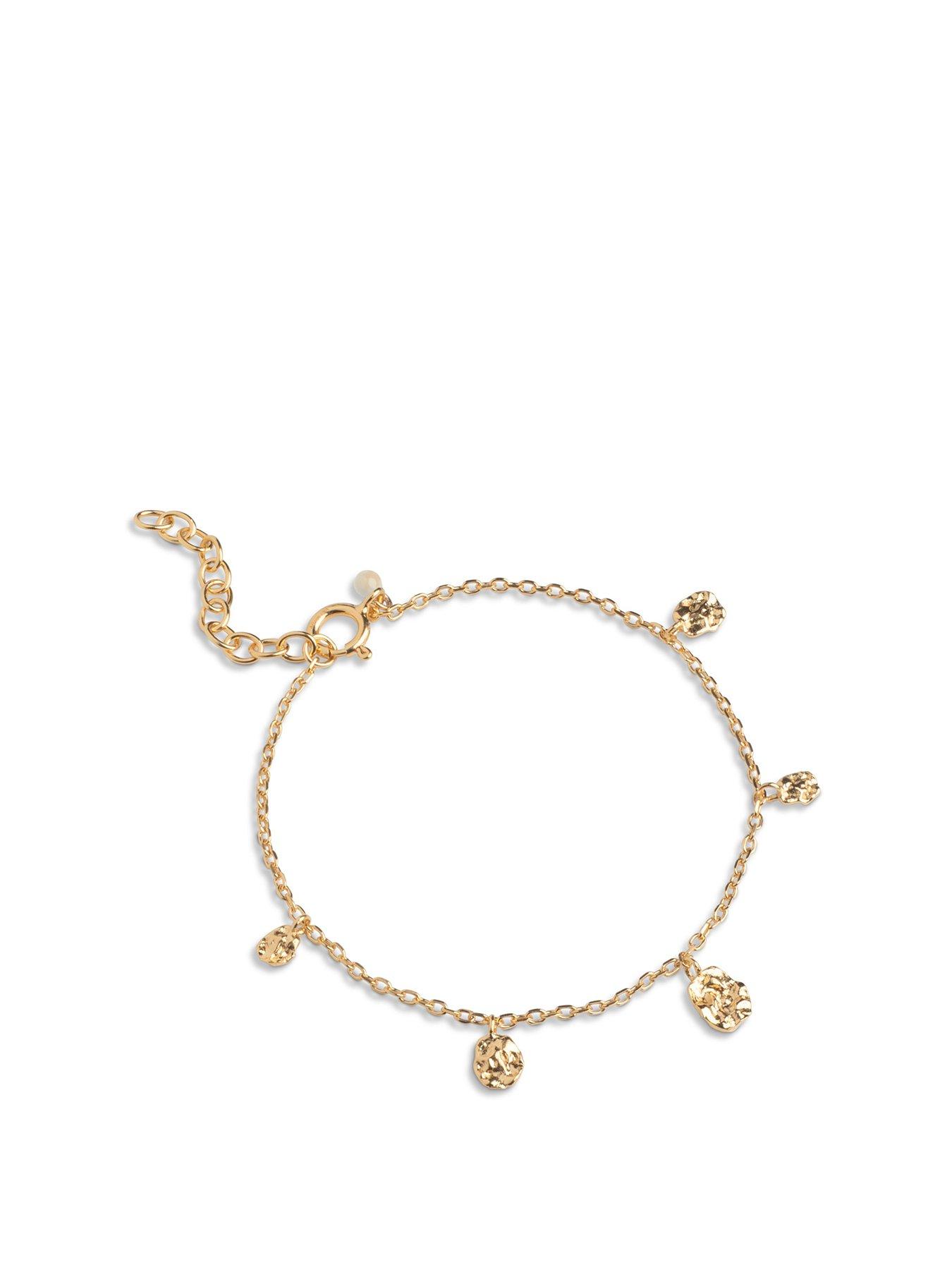 enamel-copenhagen-refined-gold-charm-bracelet-18ct-gold-plated-and-925-sterling-silver