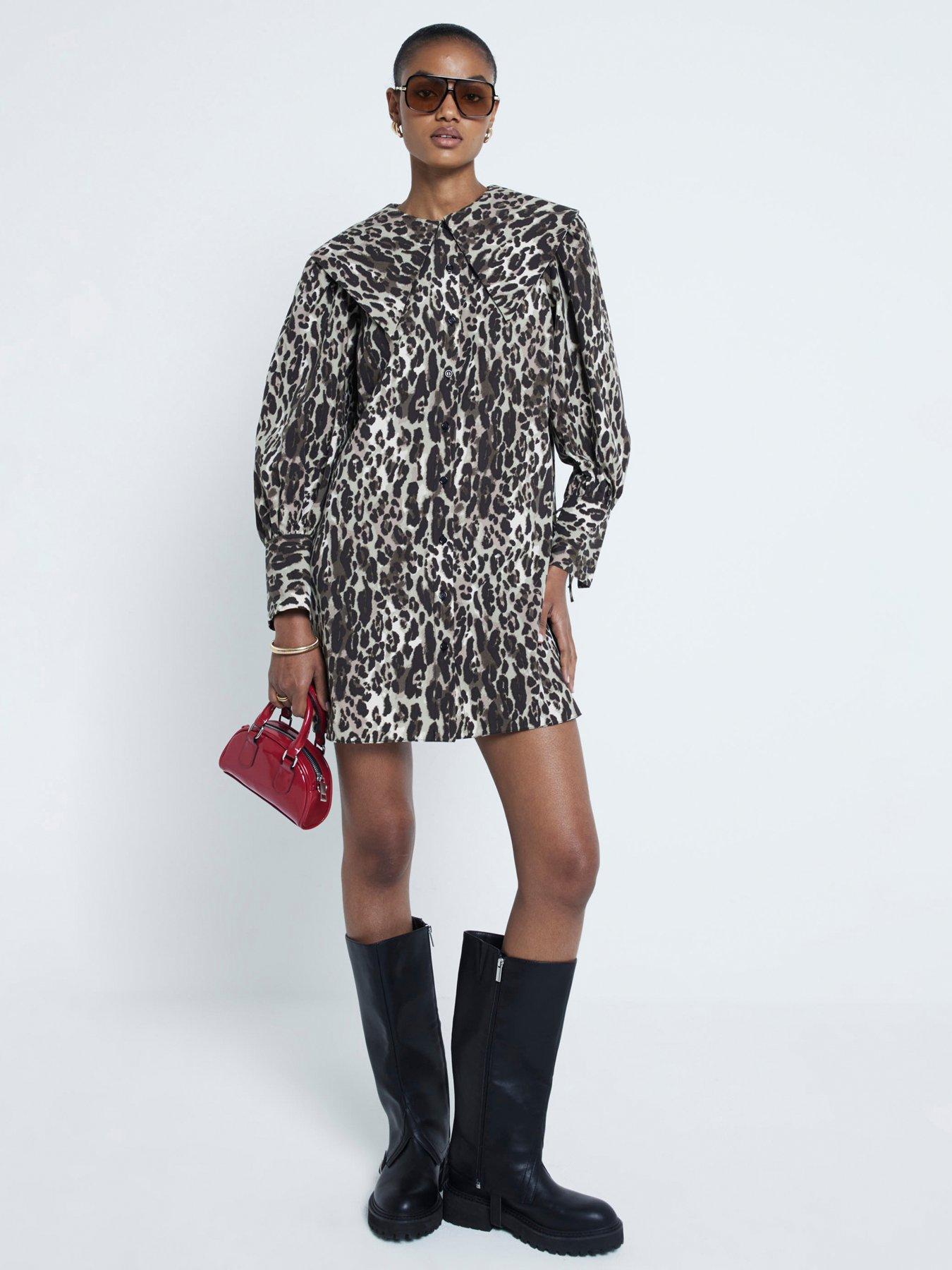 river-island-large-collar-mini-shirt-dress-brownback