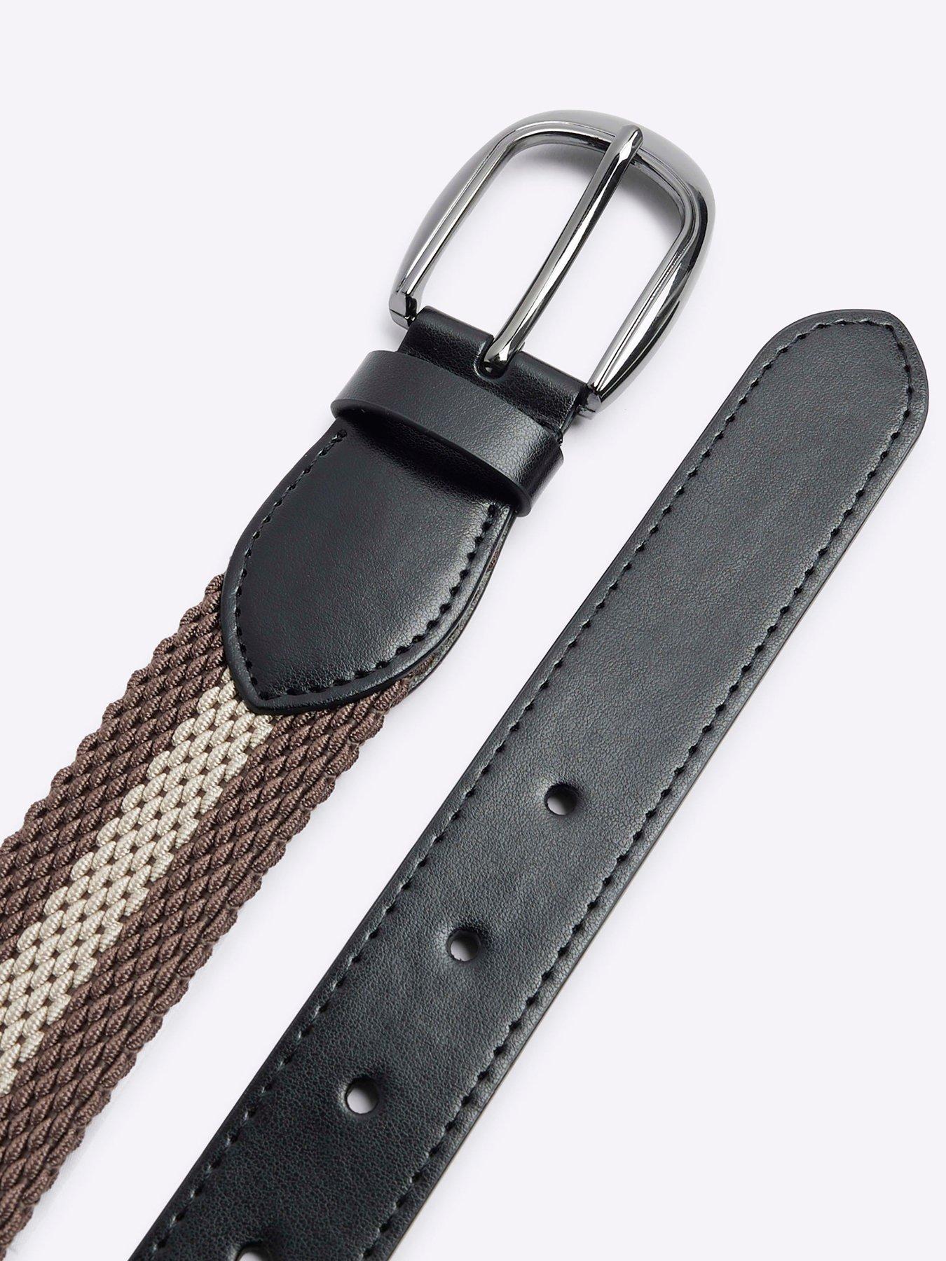 Image 3 of 3 of River Island River Island Elasticated Woven Belt