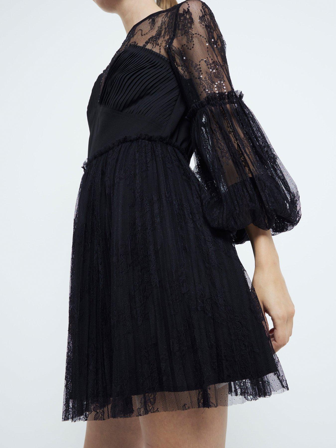 river-island-lace-hybrid-dress-blackoutfit