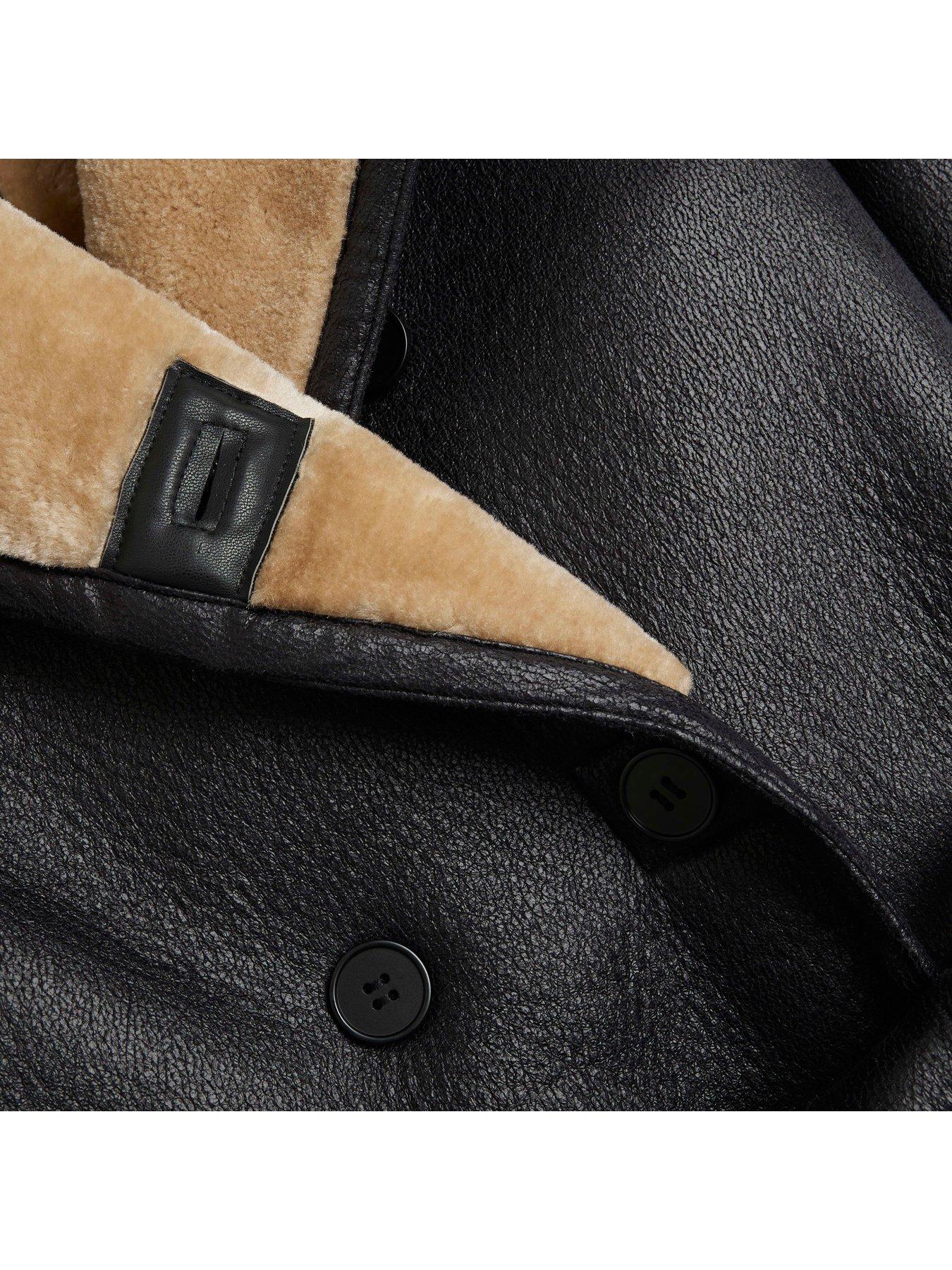 river-island-shearling-belted-trench-blackdetail