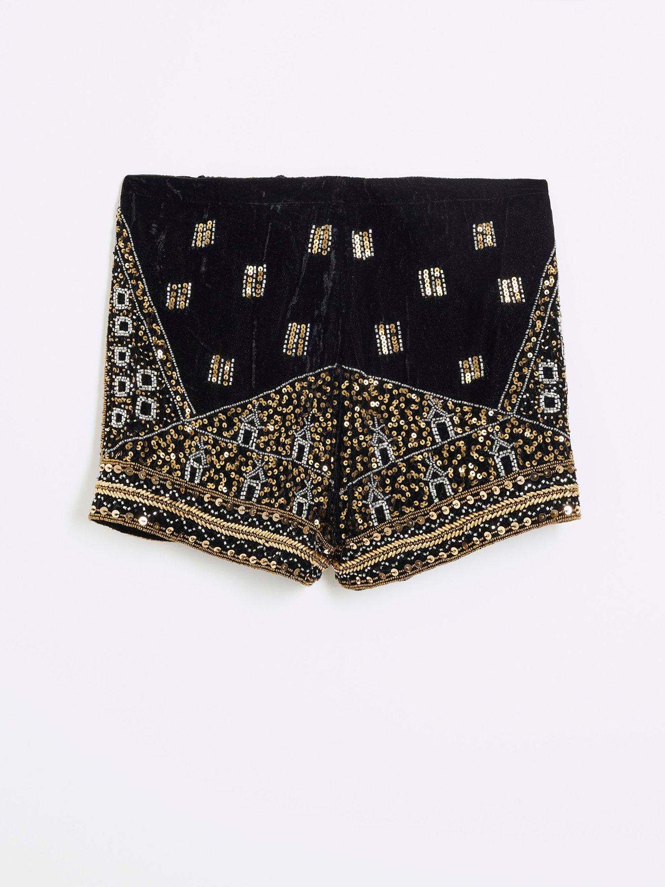 river-island-embellished-velvet-hot-pant-blackdetail