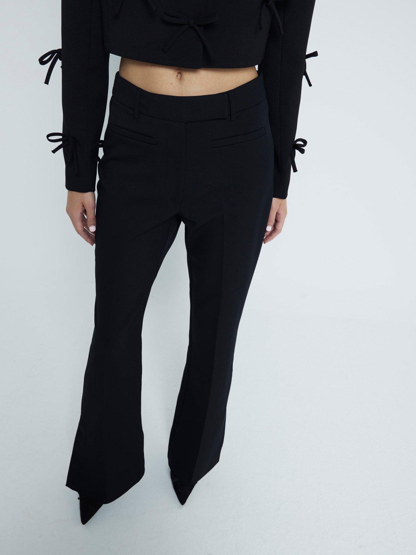 river-island-slim-tailored-flare-trouser-blackback