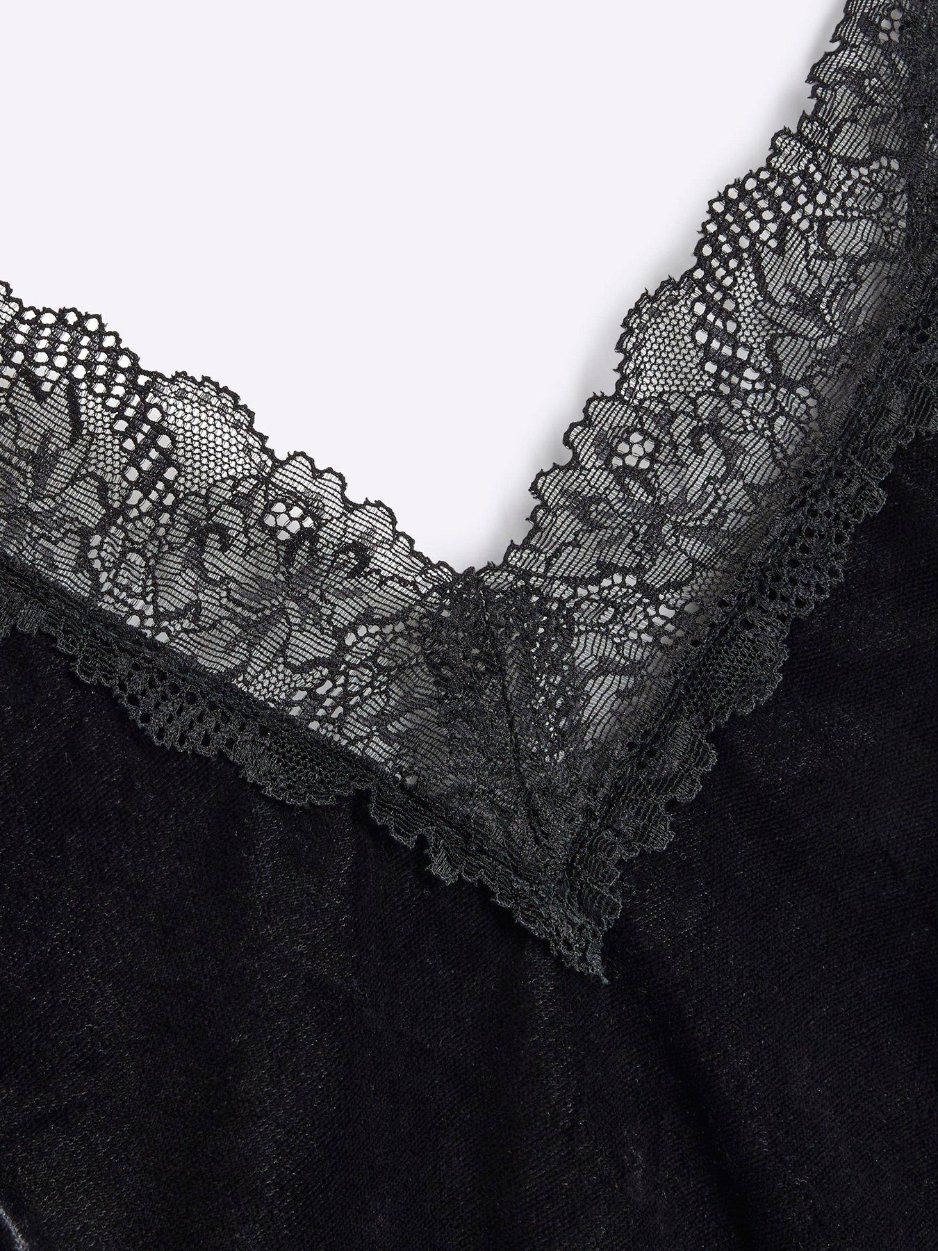 river-island-velvet-lace-cami-top-blackdetail