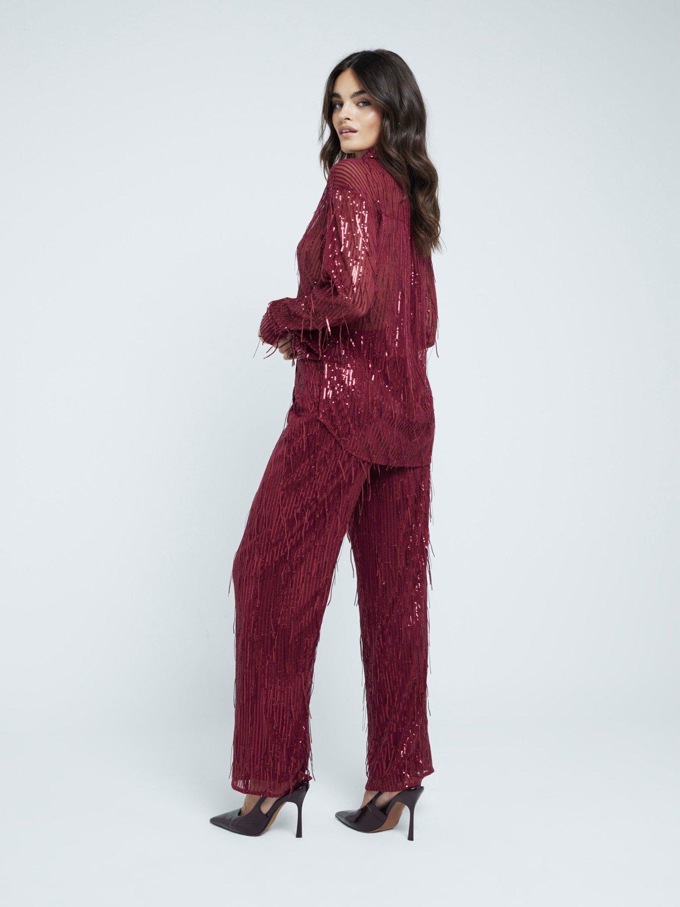 river-island-tailored-sequin-fringe-trouser-dark-redstillFront