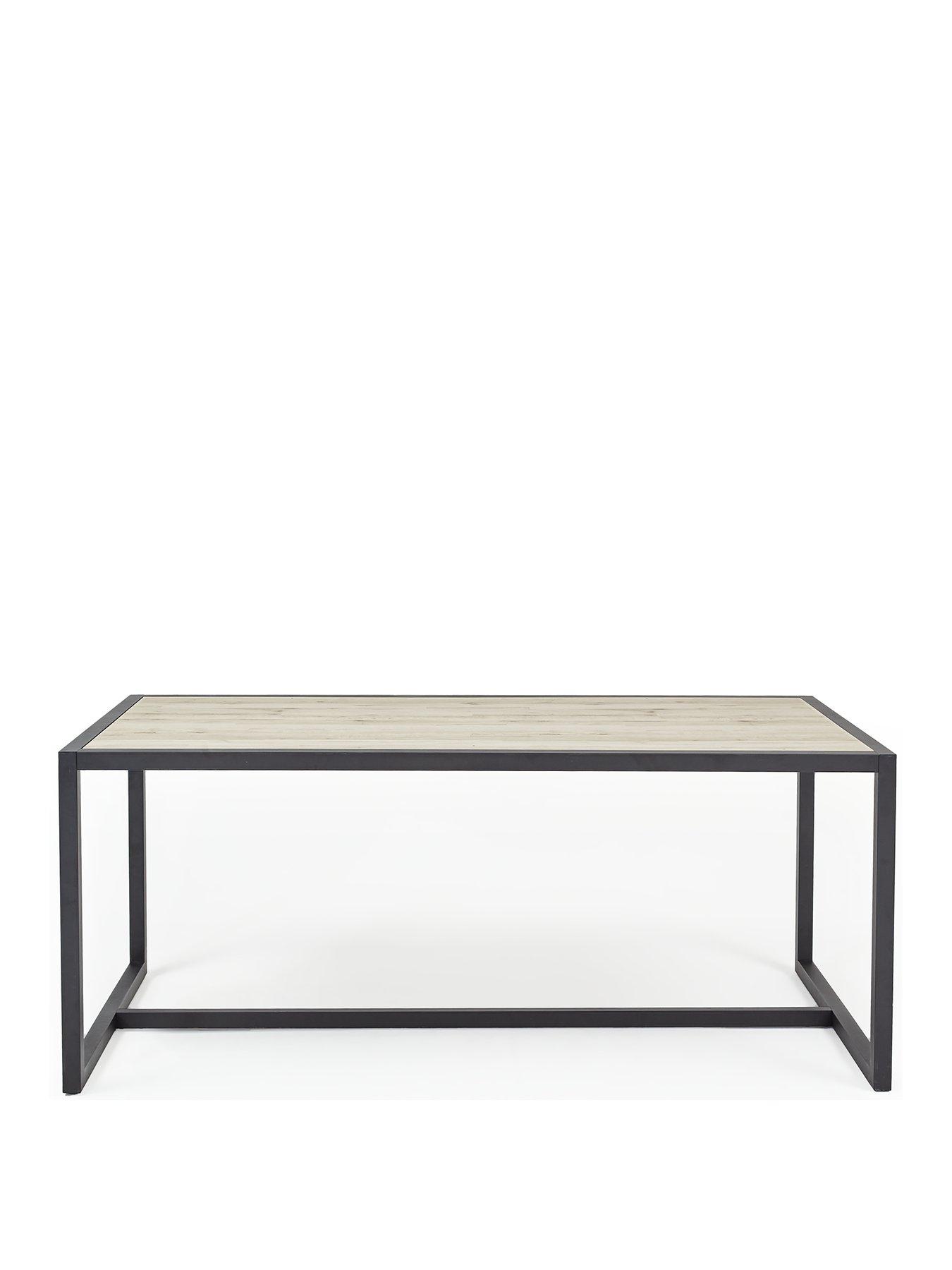 very-home-harlem-grey-oak-and-metal-180-cm-dining-table-fscreg-certifiedstillFront