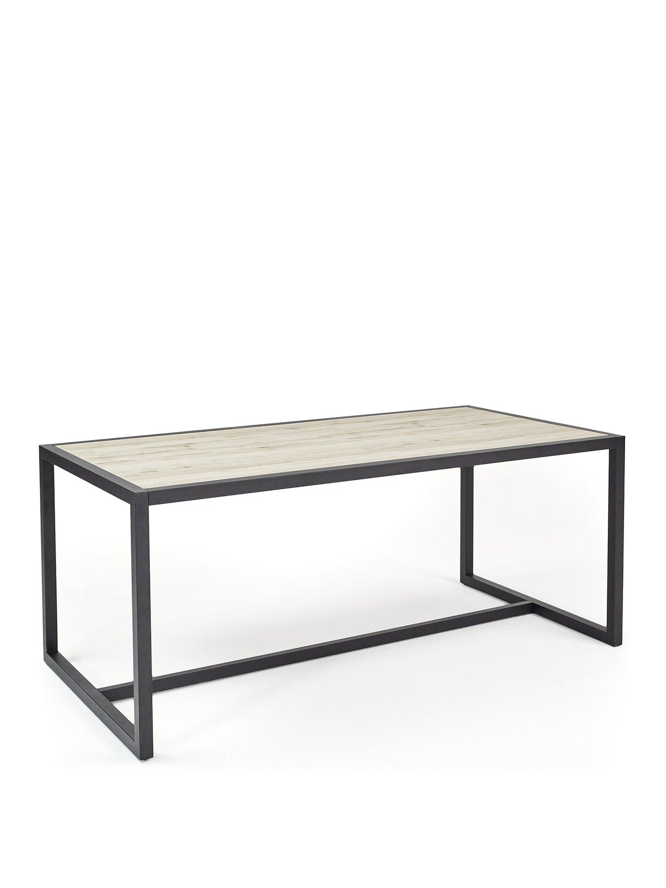 very-home-harlem-grey-oak-and-metal-180-cm-dining-table-fscreg-certifiedback