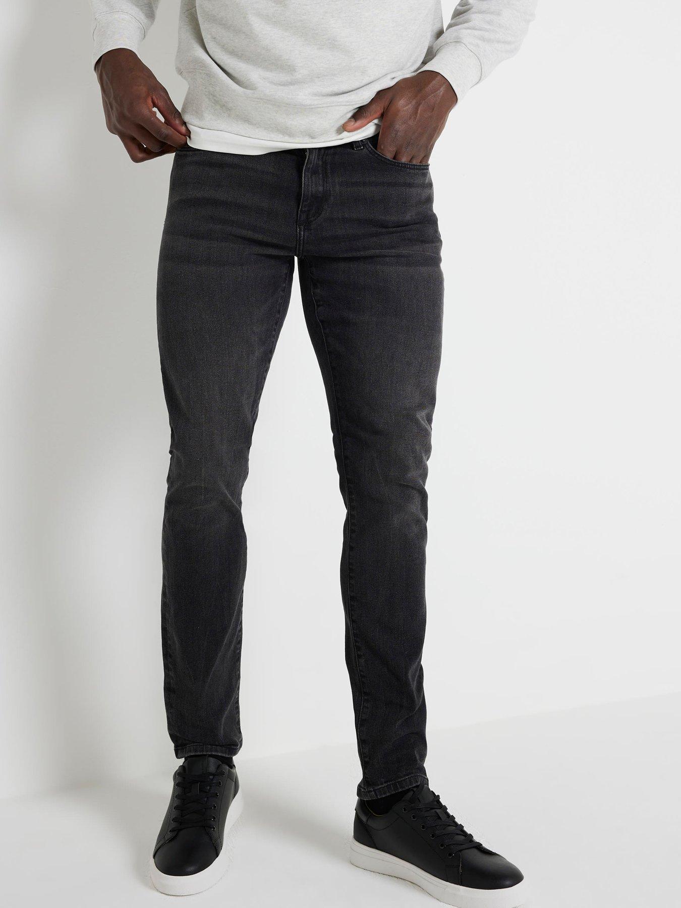 undefined River Island Fabio Washed Skinny Fit Jeans