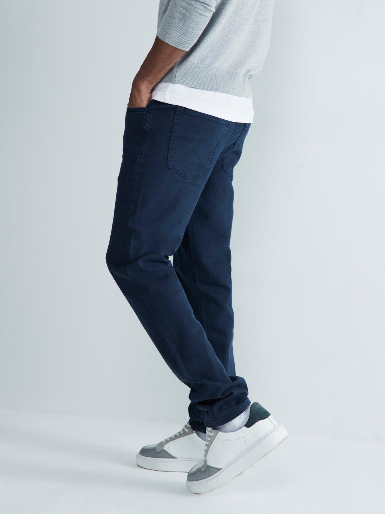 river-island-slim-arnie-jeans-navystillFront