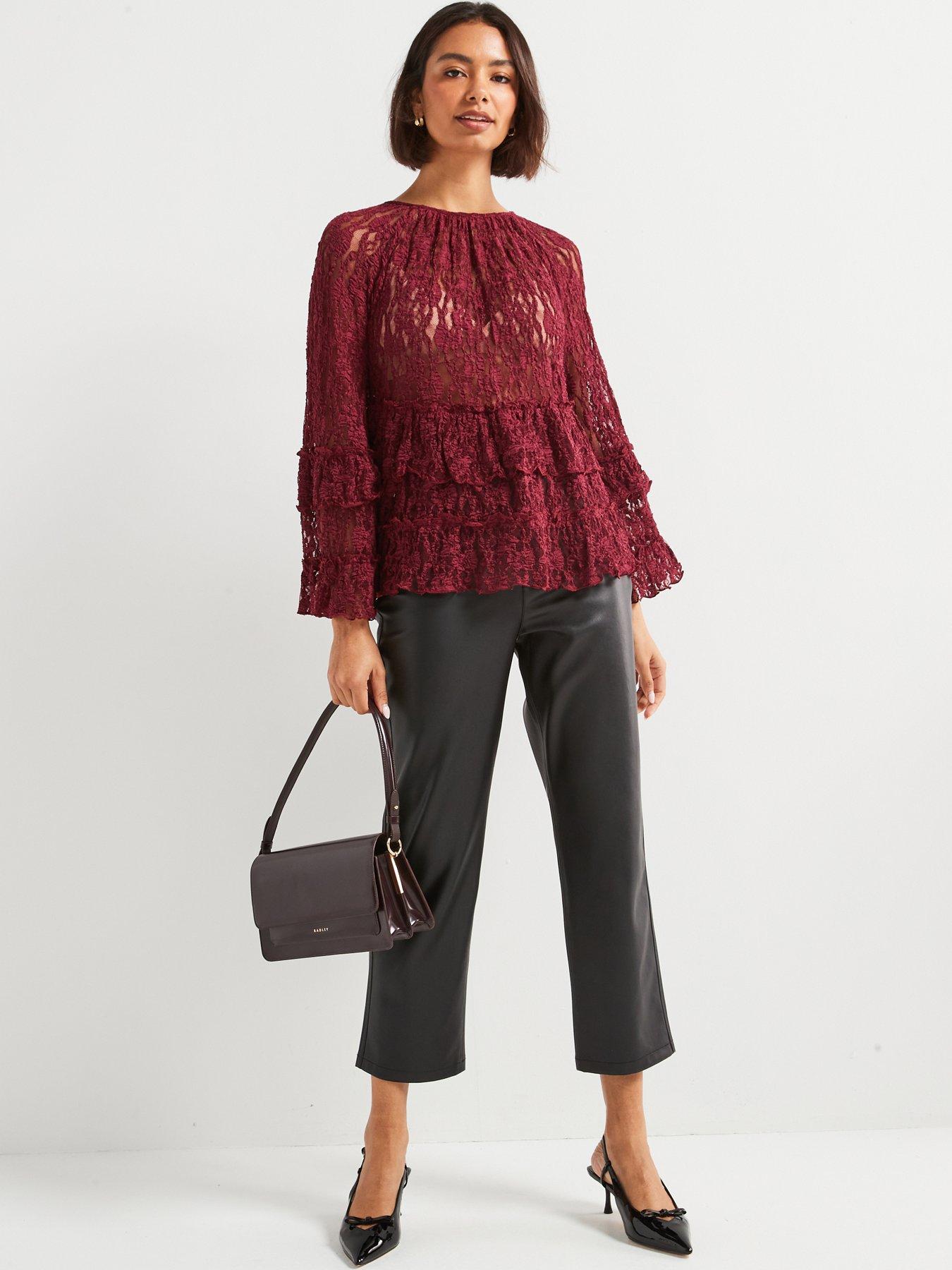 v-by-very-tiered-frill-lace-topoutfit