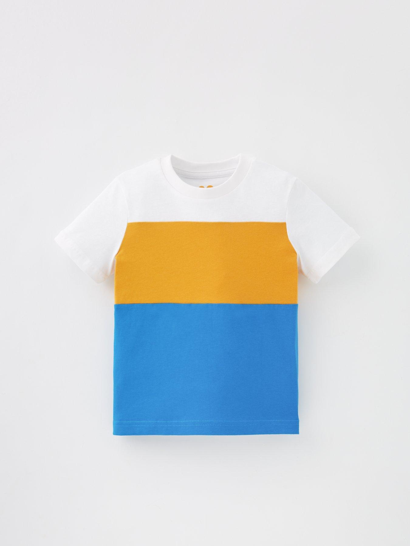 Image 4 of 5 of Mini V by Very Boys Cut And Sew 2 Pack T-Shirts - Multi