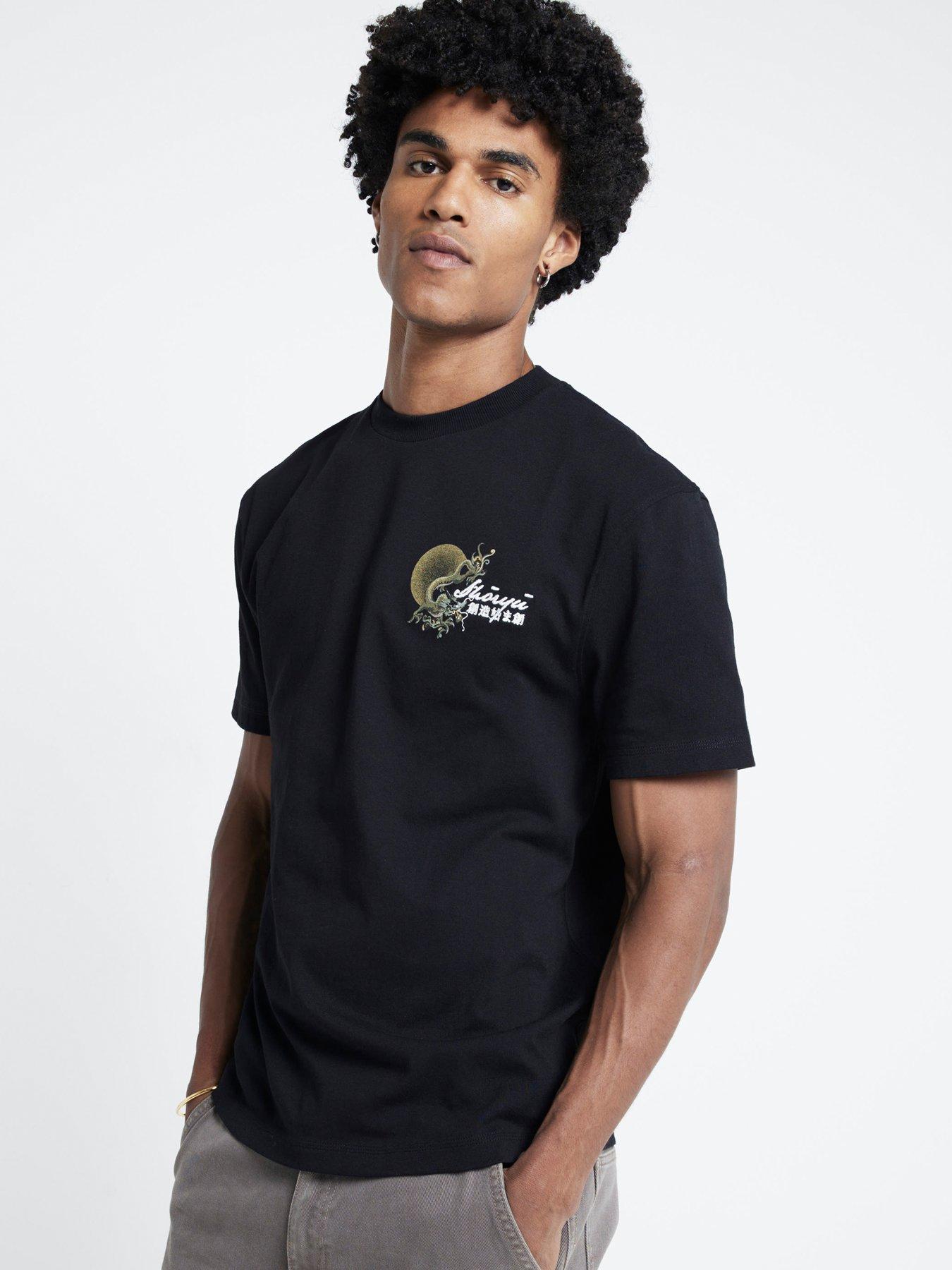 river-island-short-sleeve-regular-fit-shoryu-dragon-t-shirt-black