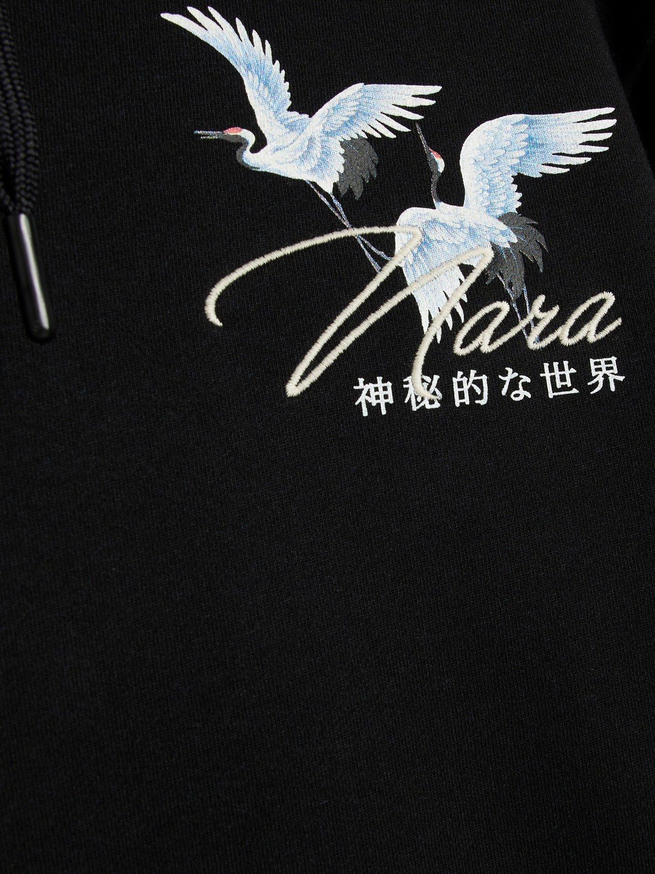 river-island-regular-fit-nara-crane-hoodie-blackdetail