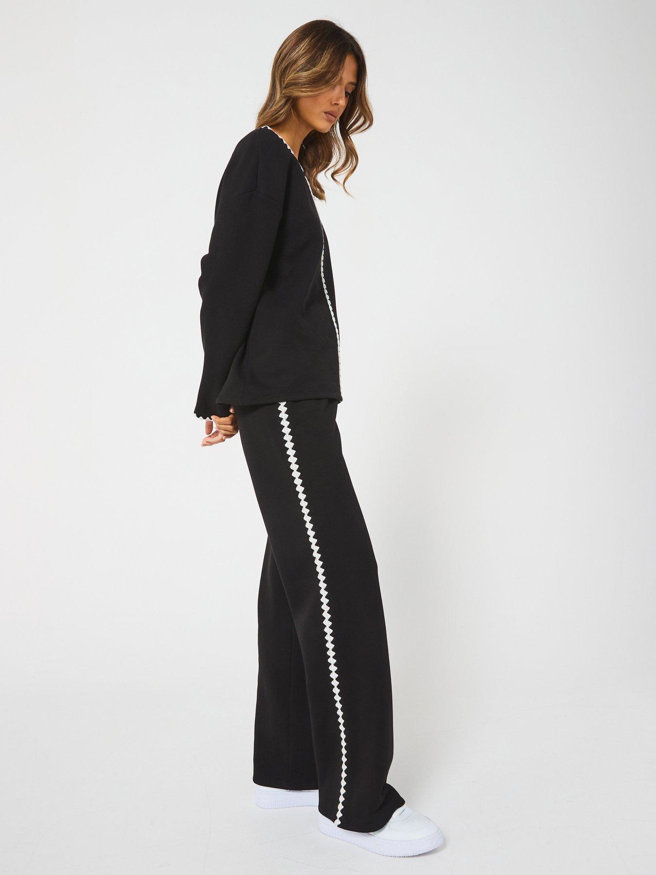 v-by-very-contrast-stitch-wide-leg-jogger-blackdetail