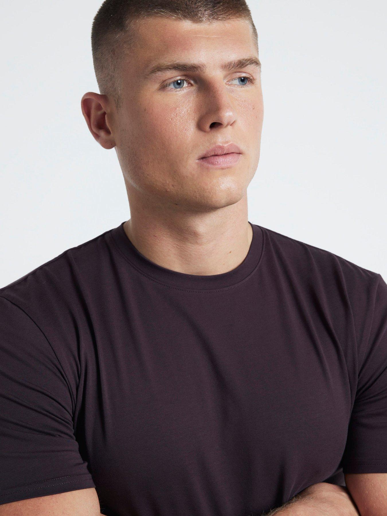 river-island-short-sleeve-ri-studio-muscle-fit-t-shirt-purpleoutfit